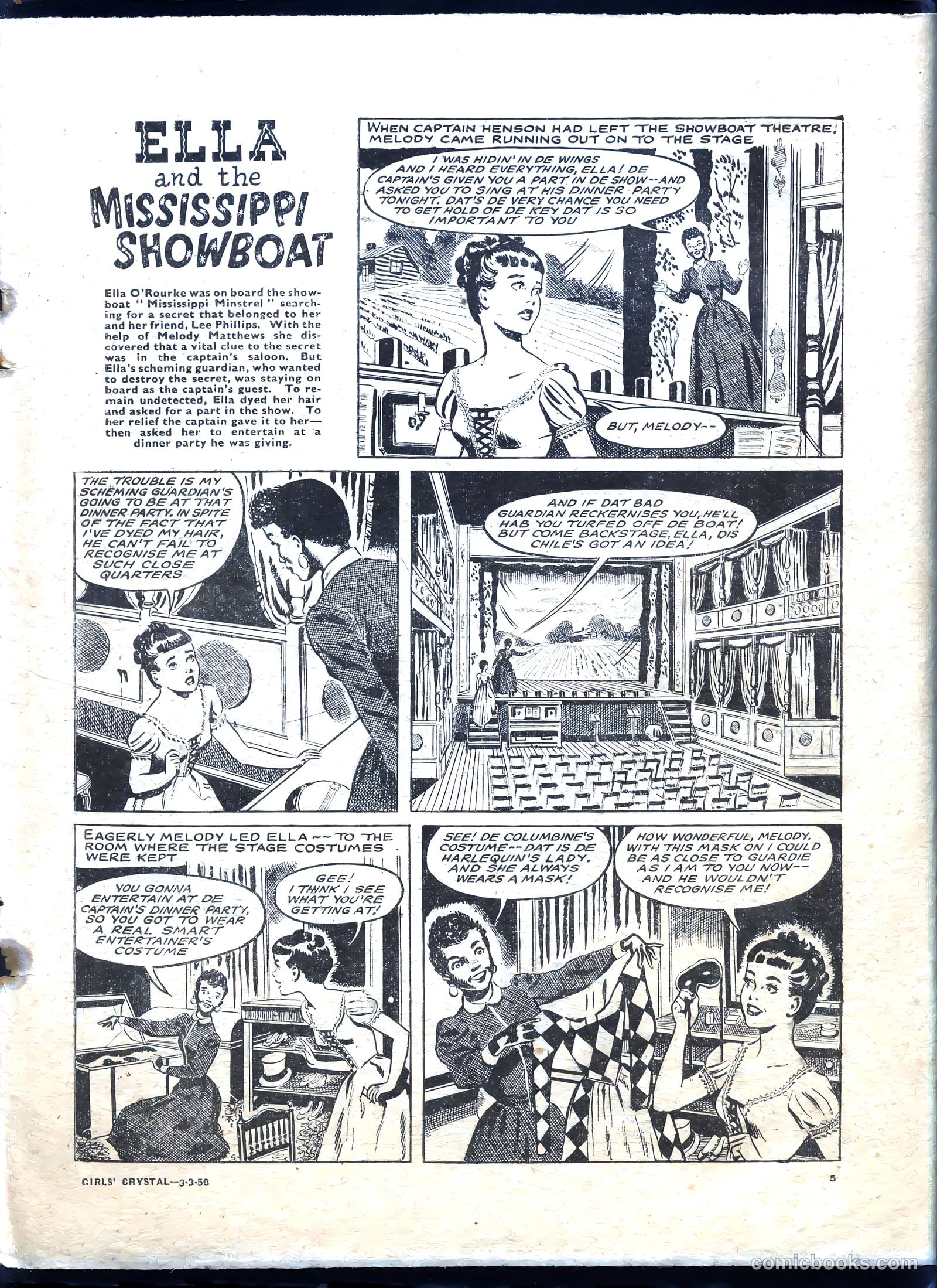 Girls' Crystal #1063 (1956) — page 5 of 20