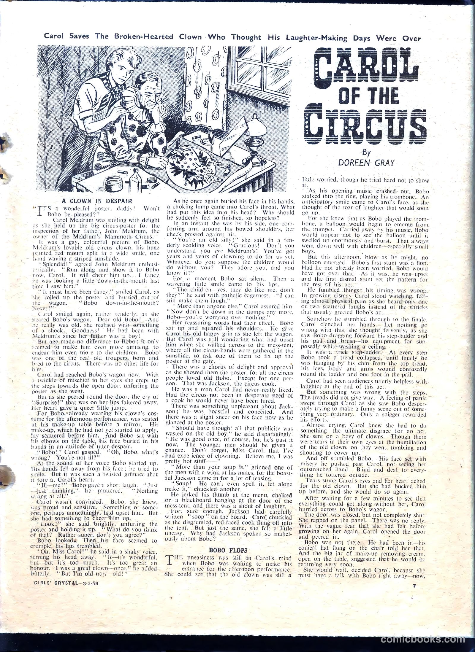 Girls' Crystal #1063 (1956) — page 7 of 20