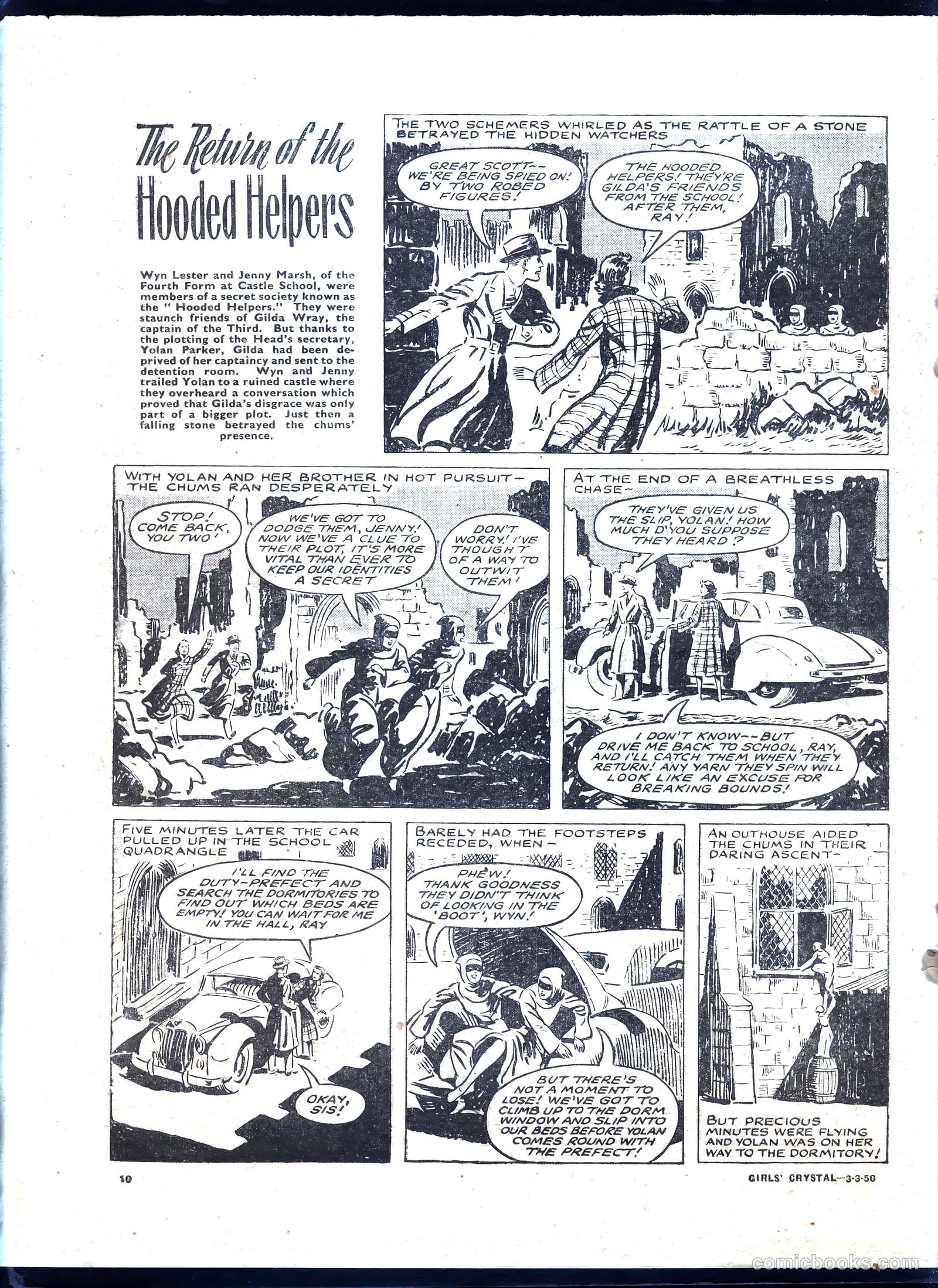 Girls' Crystal #1063 (1956) — page 10 of 20