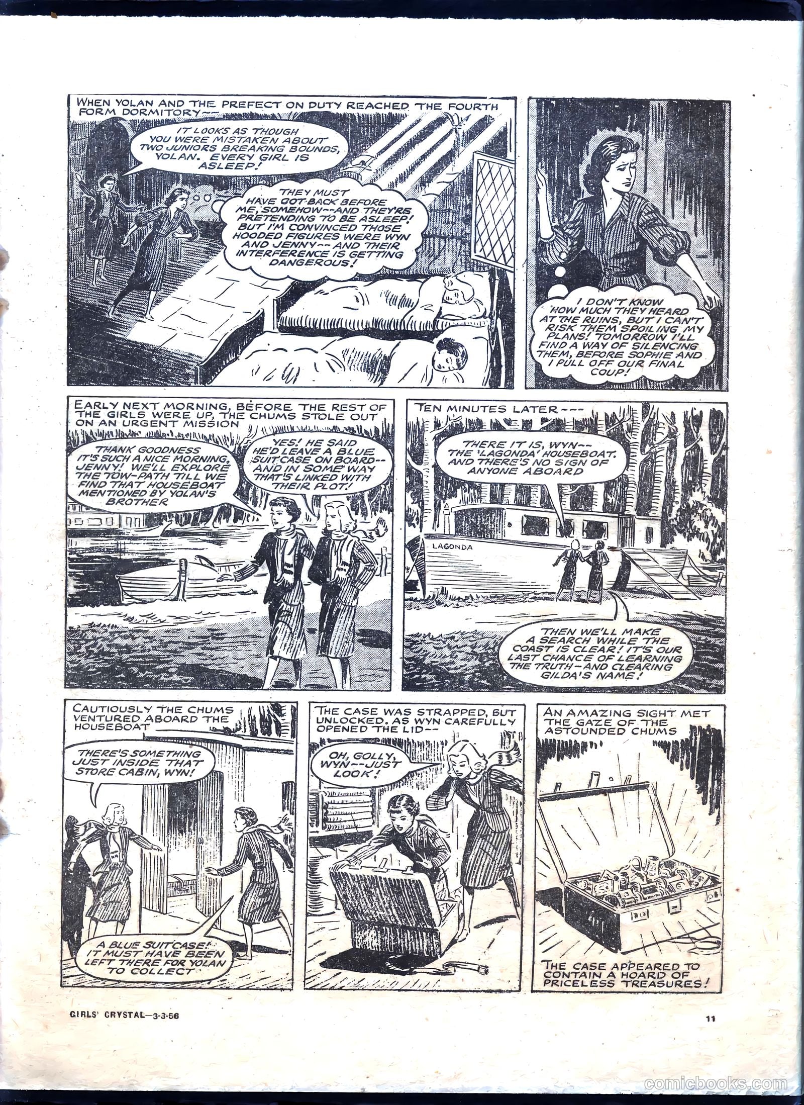 Girls' Crystal #1063 (1956) — page 11 of 20
