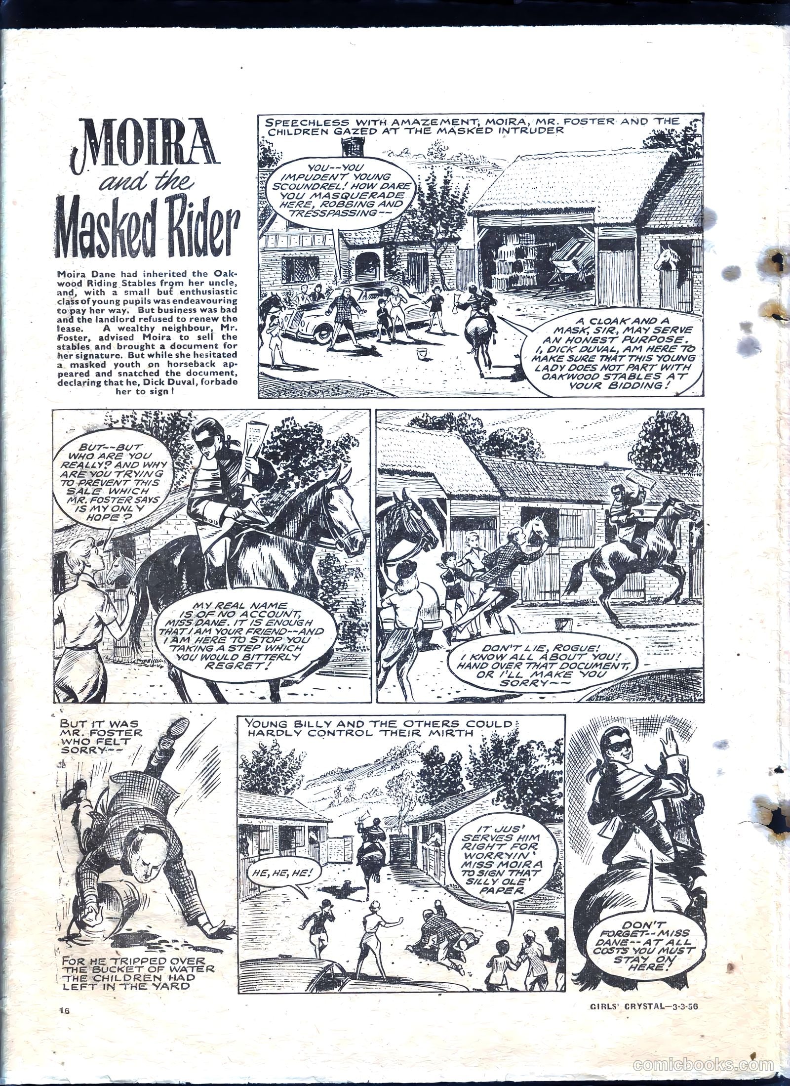 Girls' Crystal #1063 (1956) — page 16 of 20