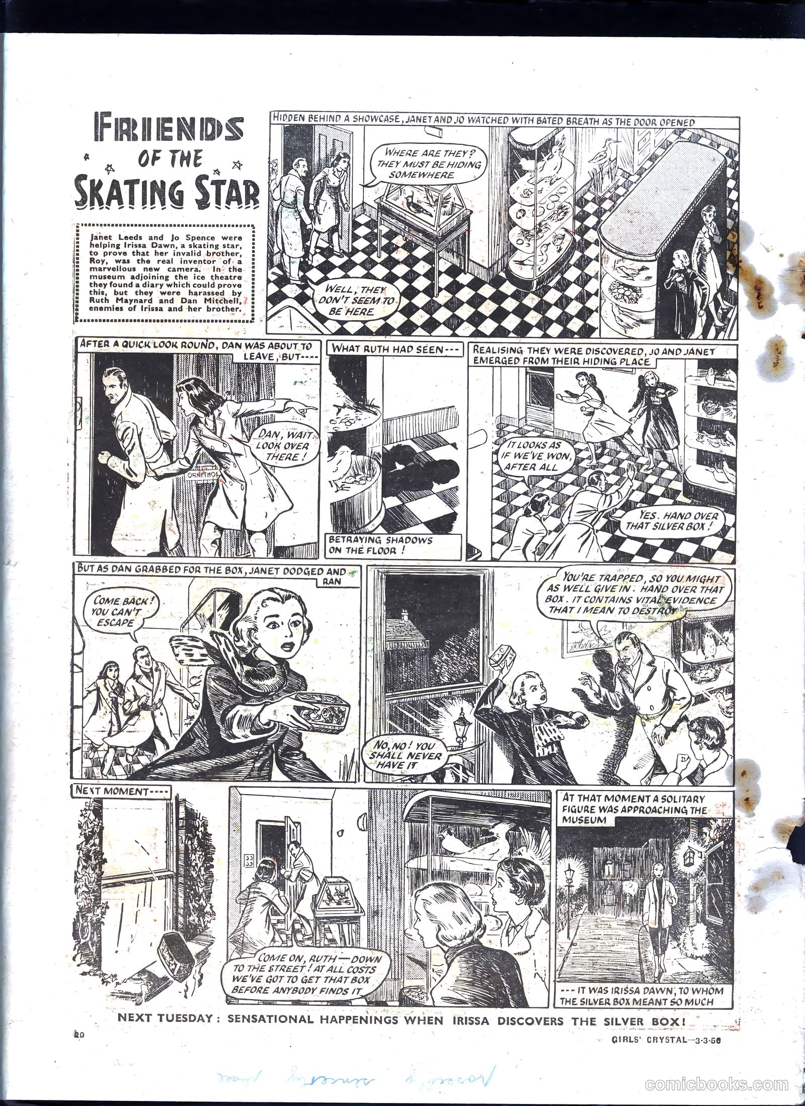 Girls' Crystal #1063 (1956) — page 20 of 20