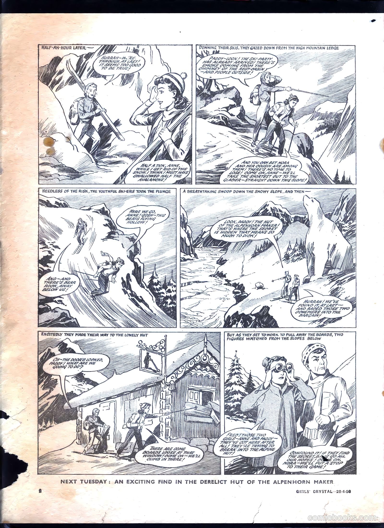 Girls' Crystal #1071 (1956) — page 2 of 24
