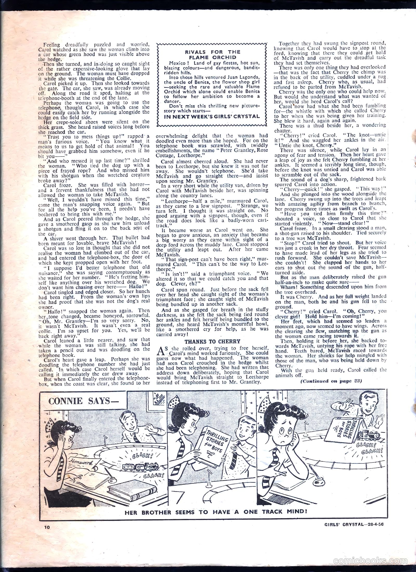 Girls' Crystal #1071 (1956) — page 10 of 24