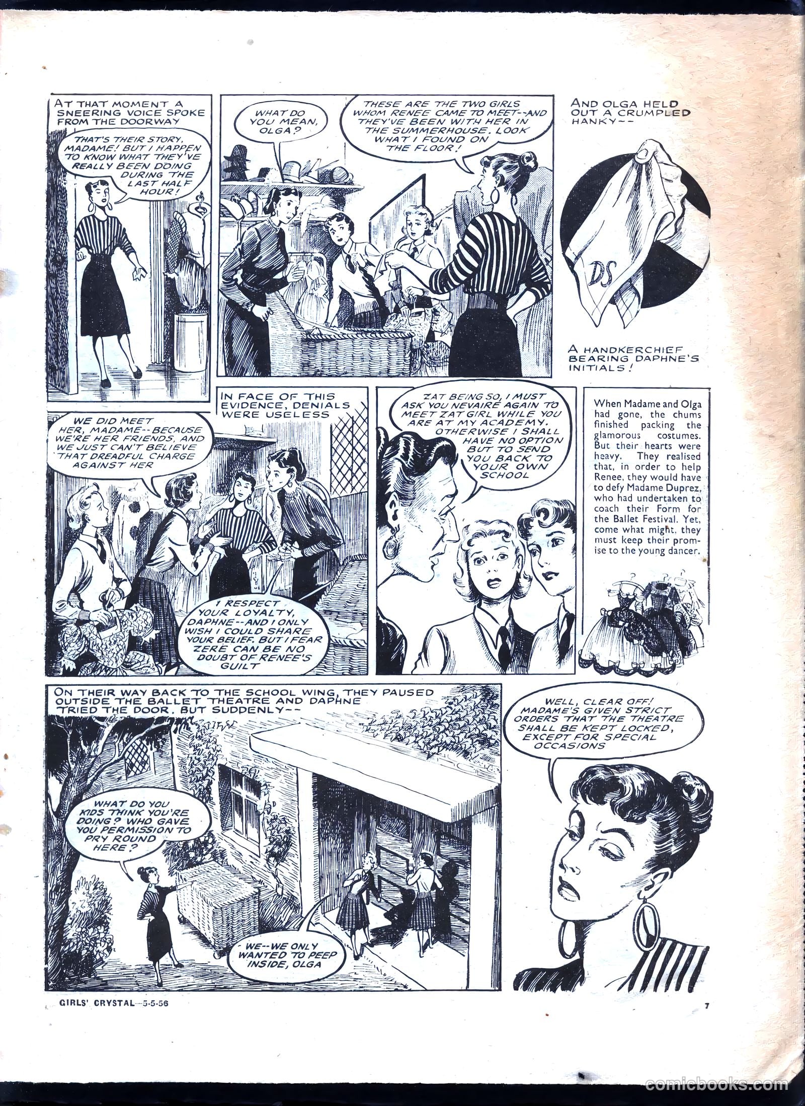 Girls' Crystal #1072 (1956) — page 7 of 24