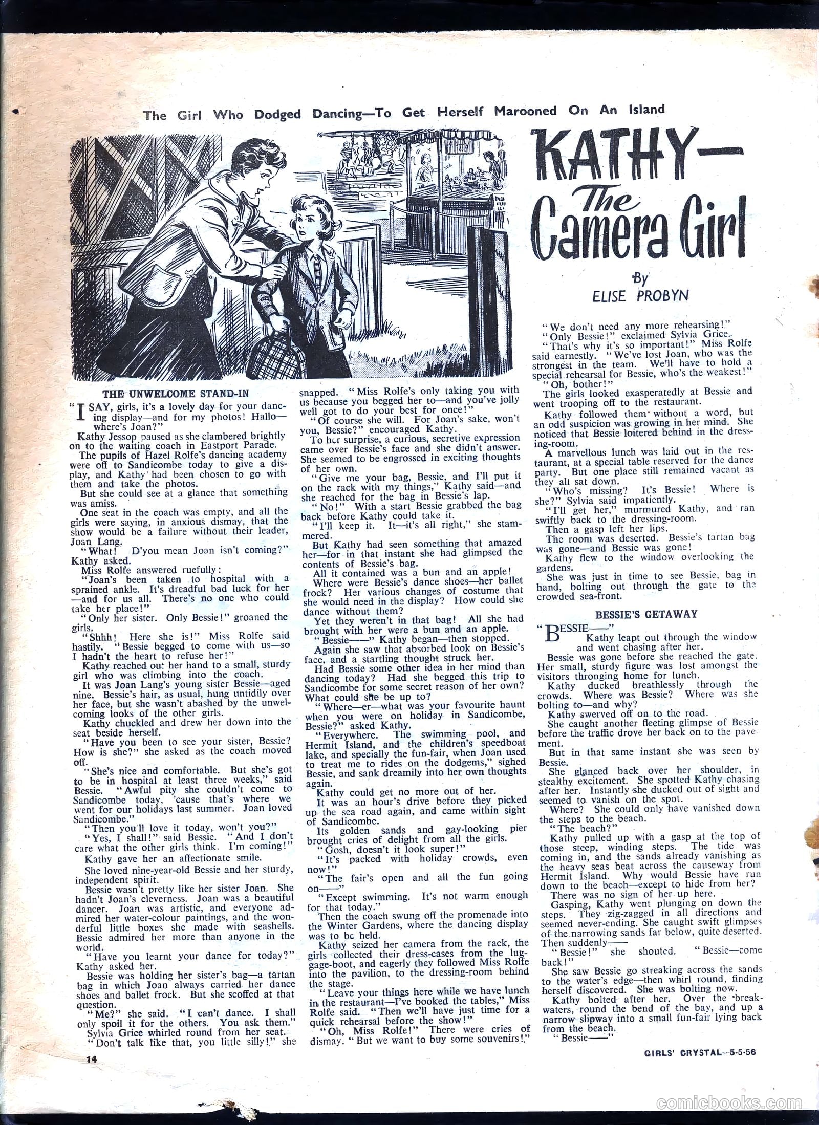 Girls' Crystal #1072 (1956) — page 14 of 24