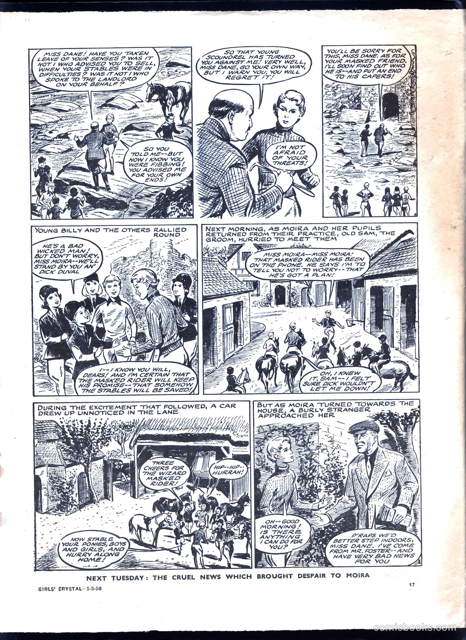 Girls' Crystal #1072 (1956) — page 17 of 24