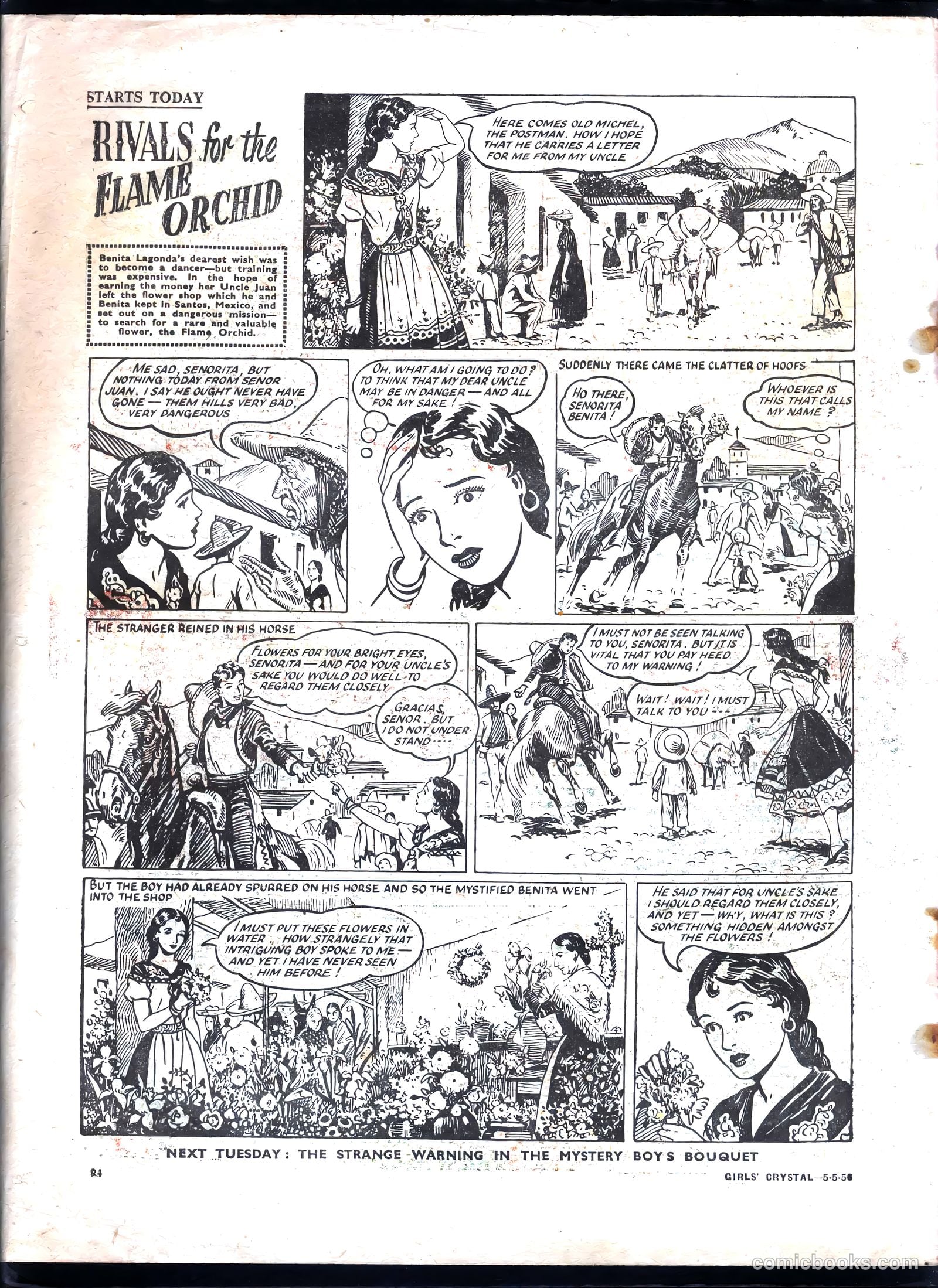 Girls' Crystal #1072 (1956) — page 24 of 24