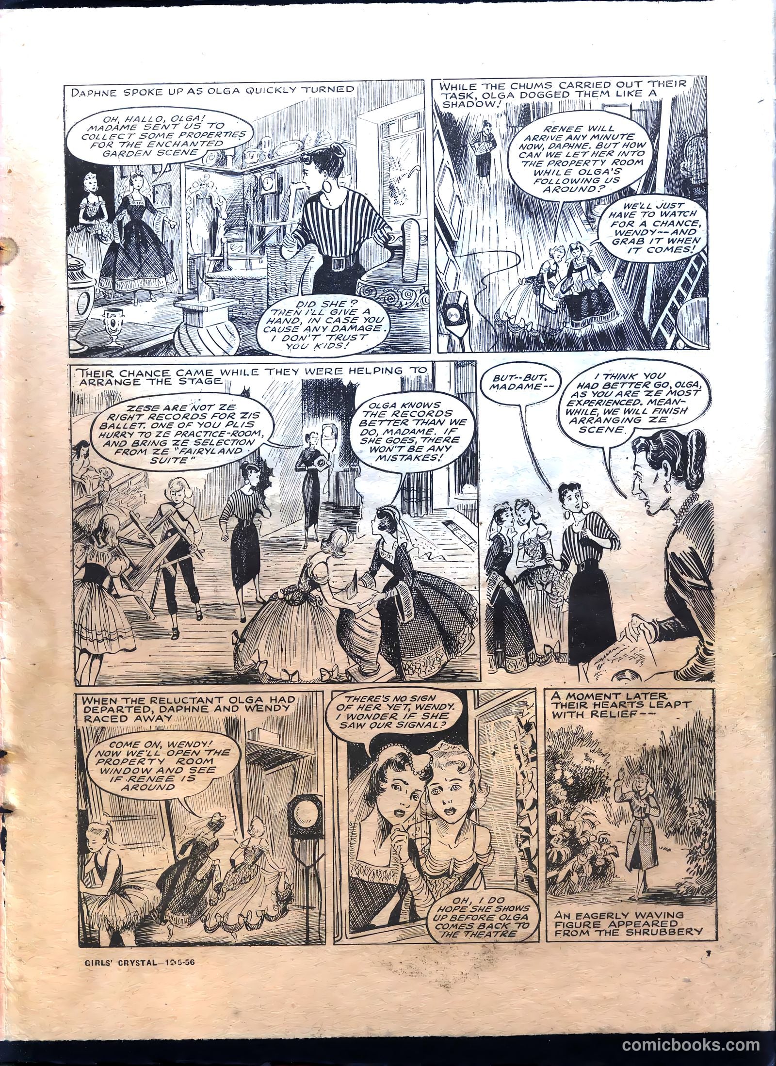 Girls' Crystal #1073 (1956) — page 7 of 24