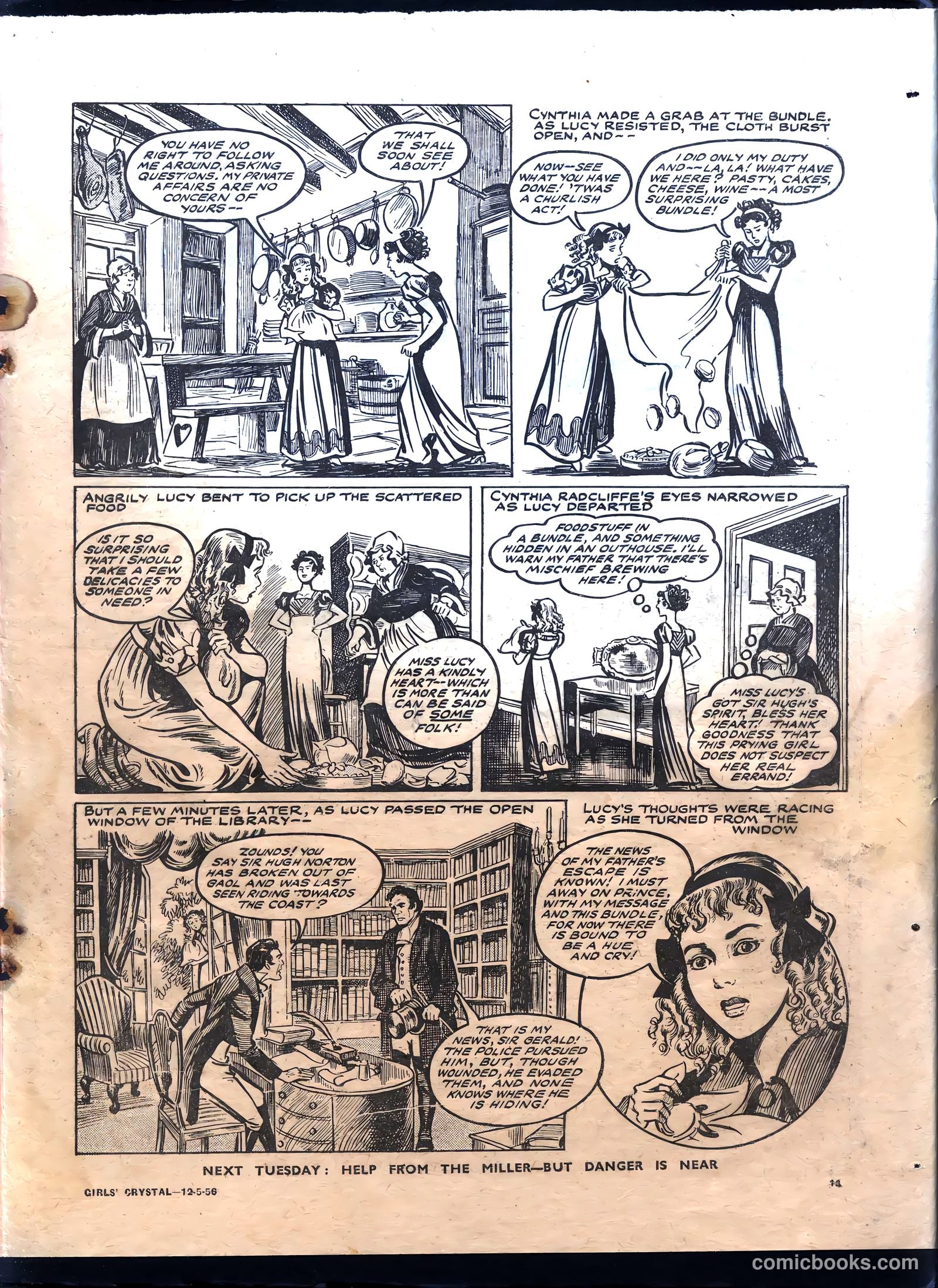 Girls' Crystal #1073 (1956) — page 13 of 24