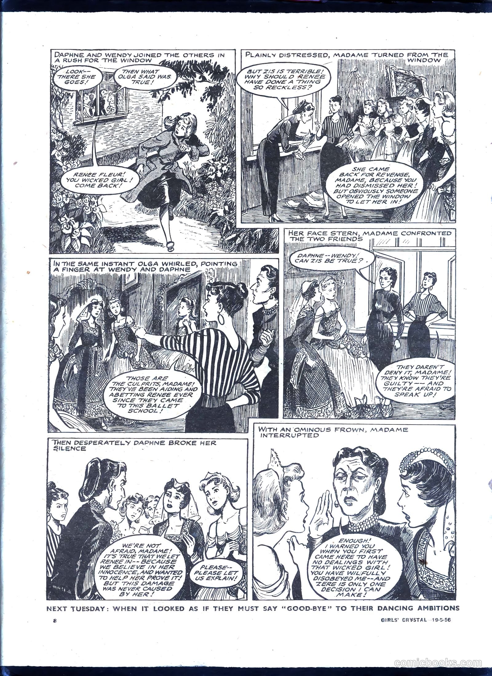 Girls' Crystal #1074 (1956) — page 8 of 24