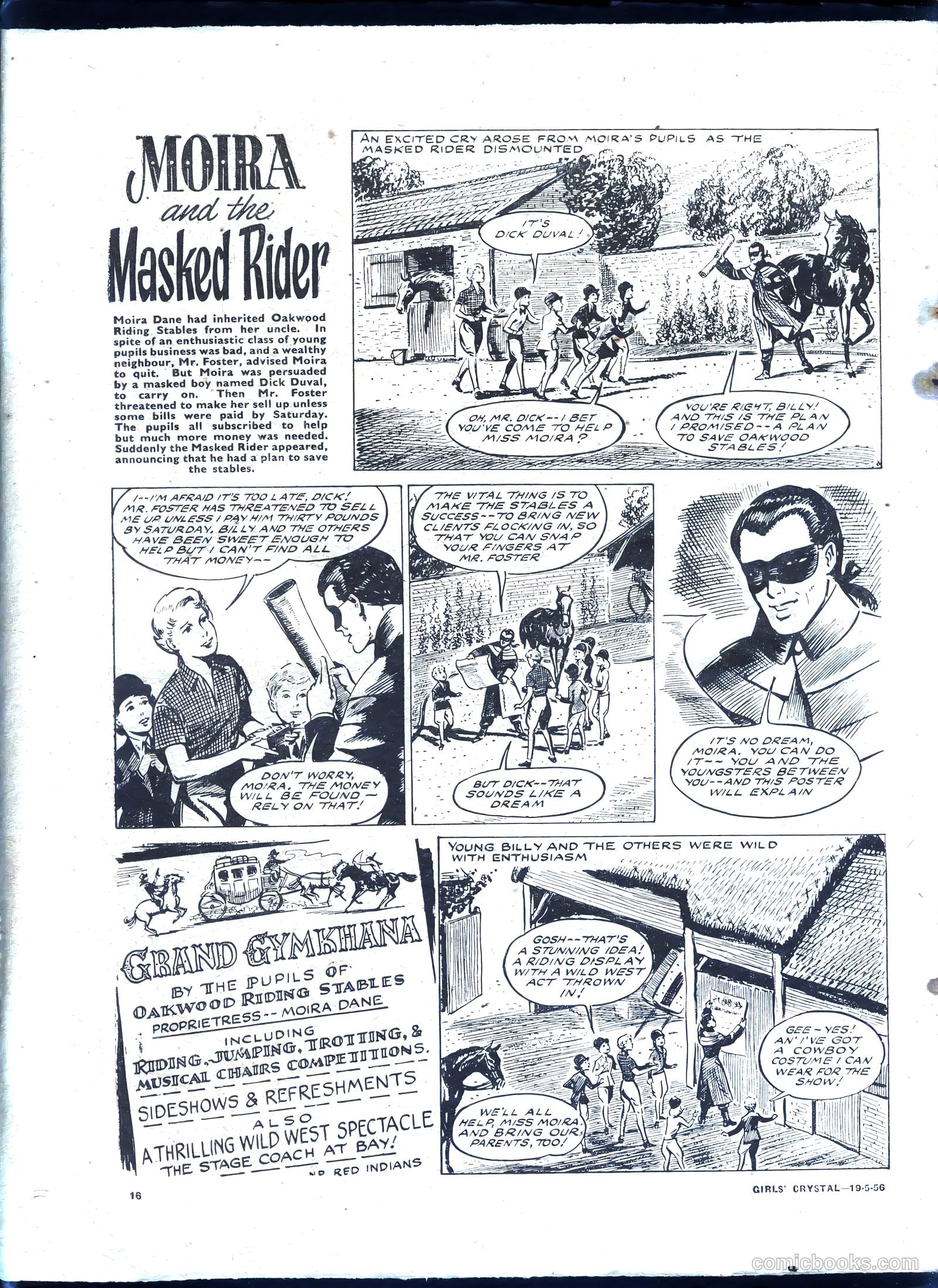 Girls' Crystal #1074 (1956) — page 16 of 24