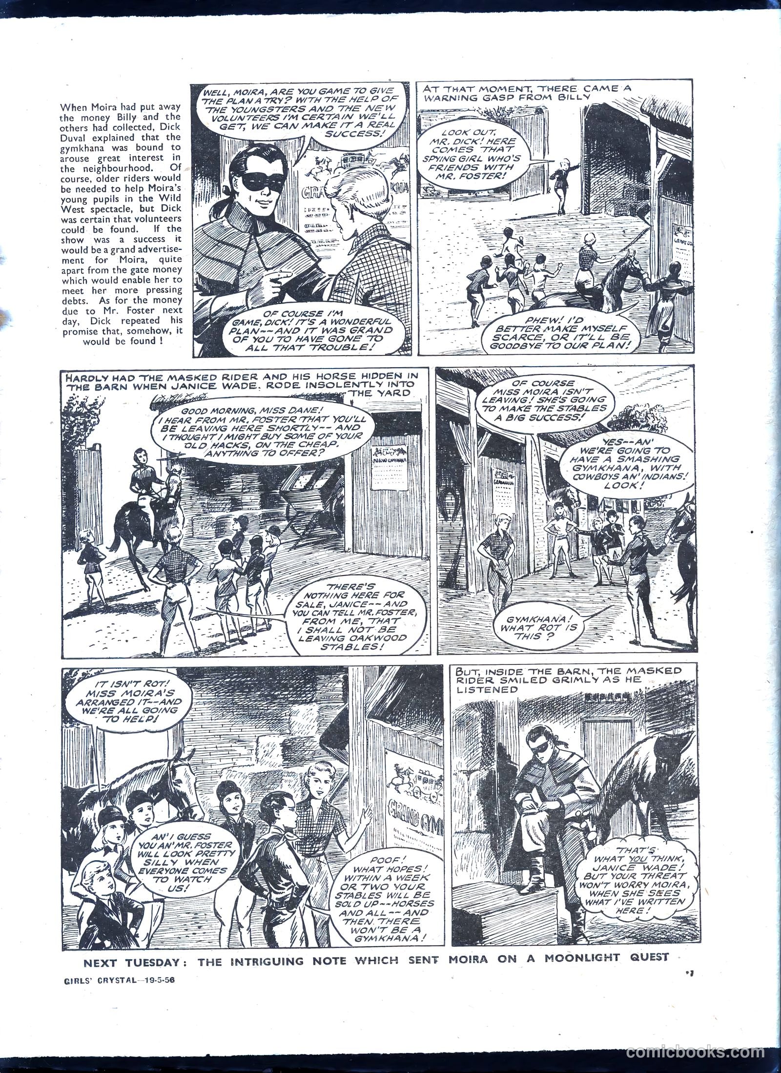 Girls' Crystal #1074 (1956) — page 17 of 24