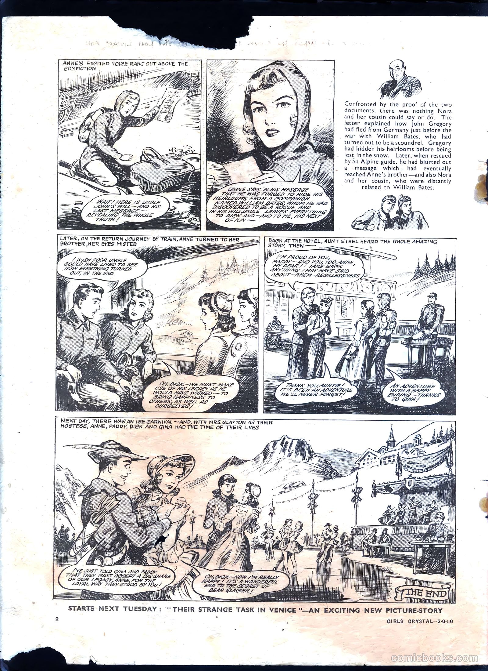 Girls' Crystal #1076 (1956) — page 2 of 24