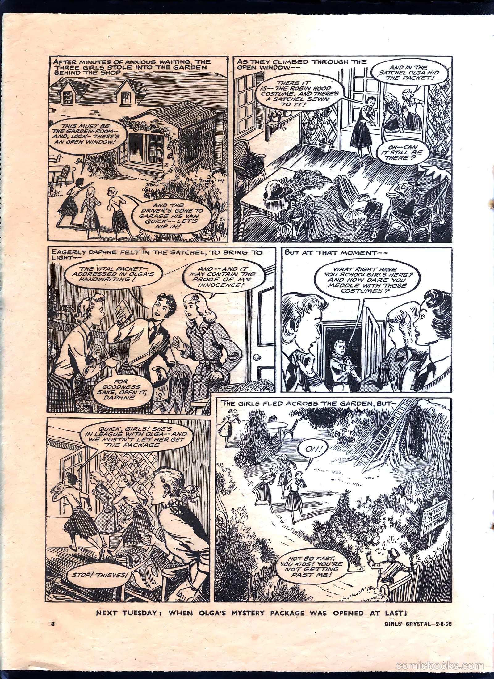 Girls' Crystal #1076 (1956) — page 8 of 24
