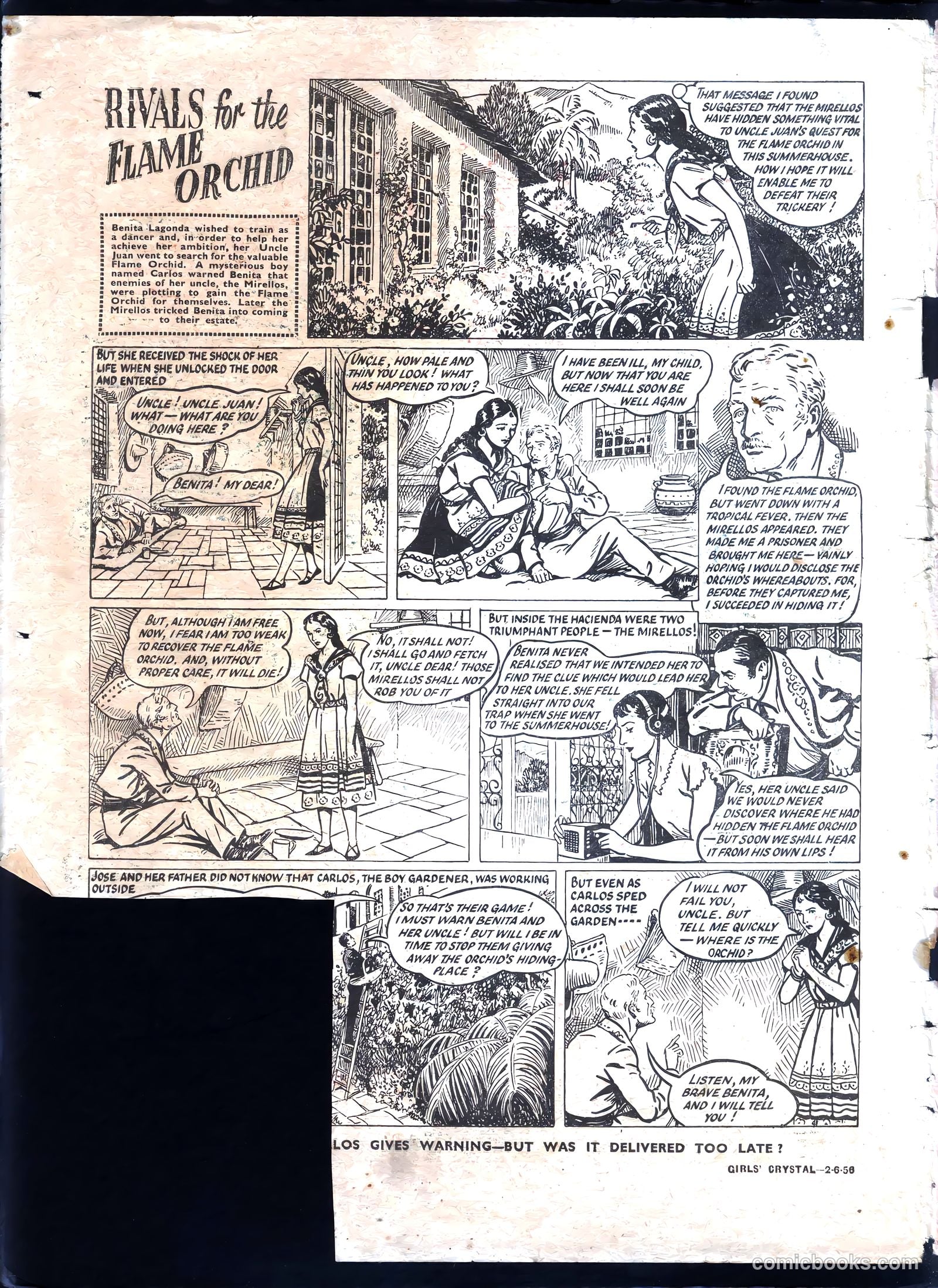 Girls' Crystal #1076 (1956) — page 24 of 24