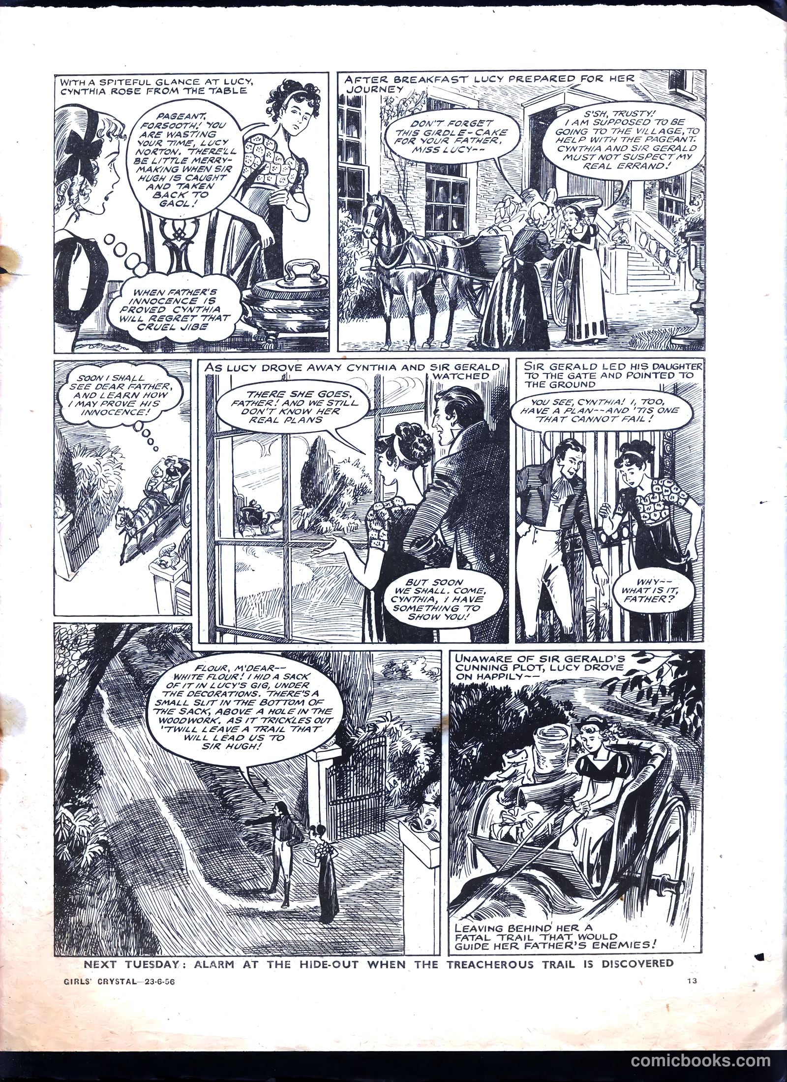 Girls' Crystal #1079 (1956) — page 13 of 24