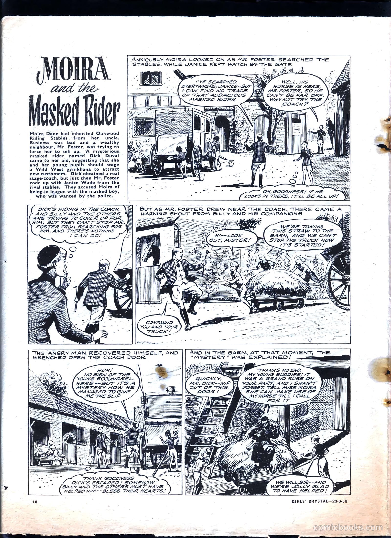 Girls' Crystal #1079 (1956) — page 16 of 24