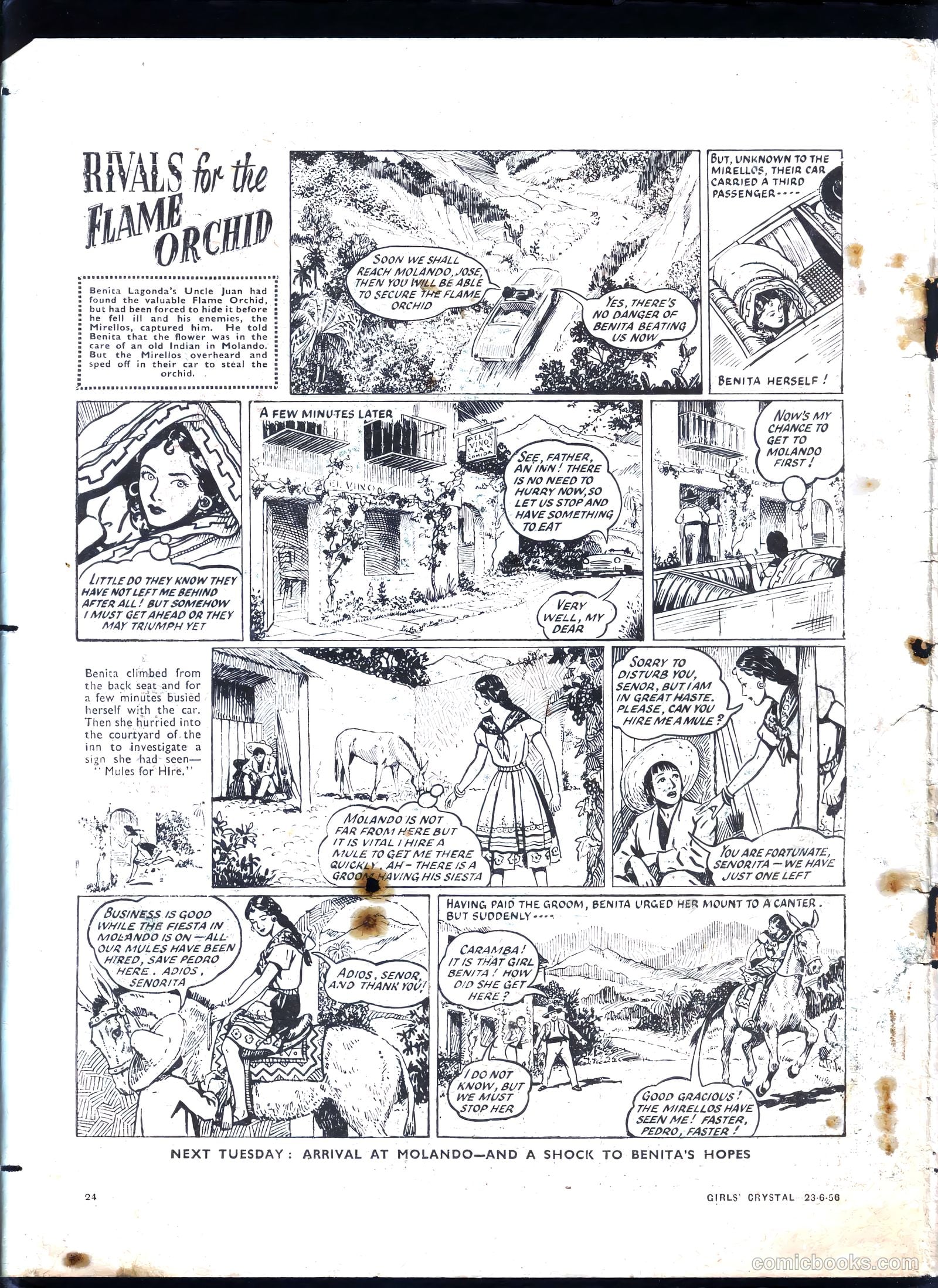 Girls' Crystal #1079 (1956) — page 24 of 24