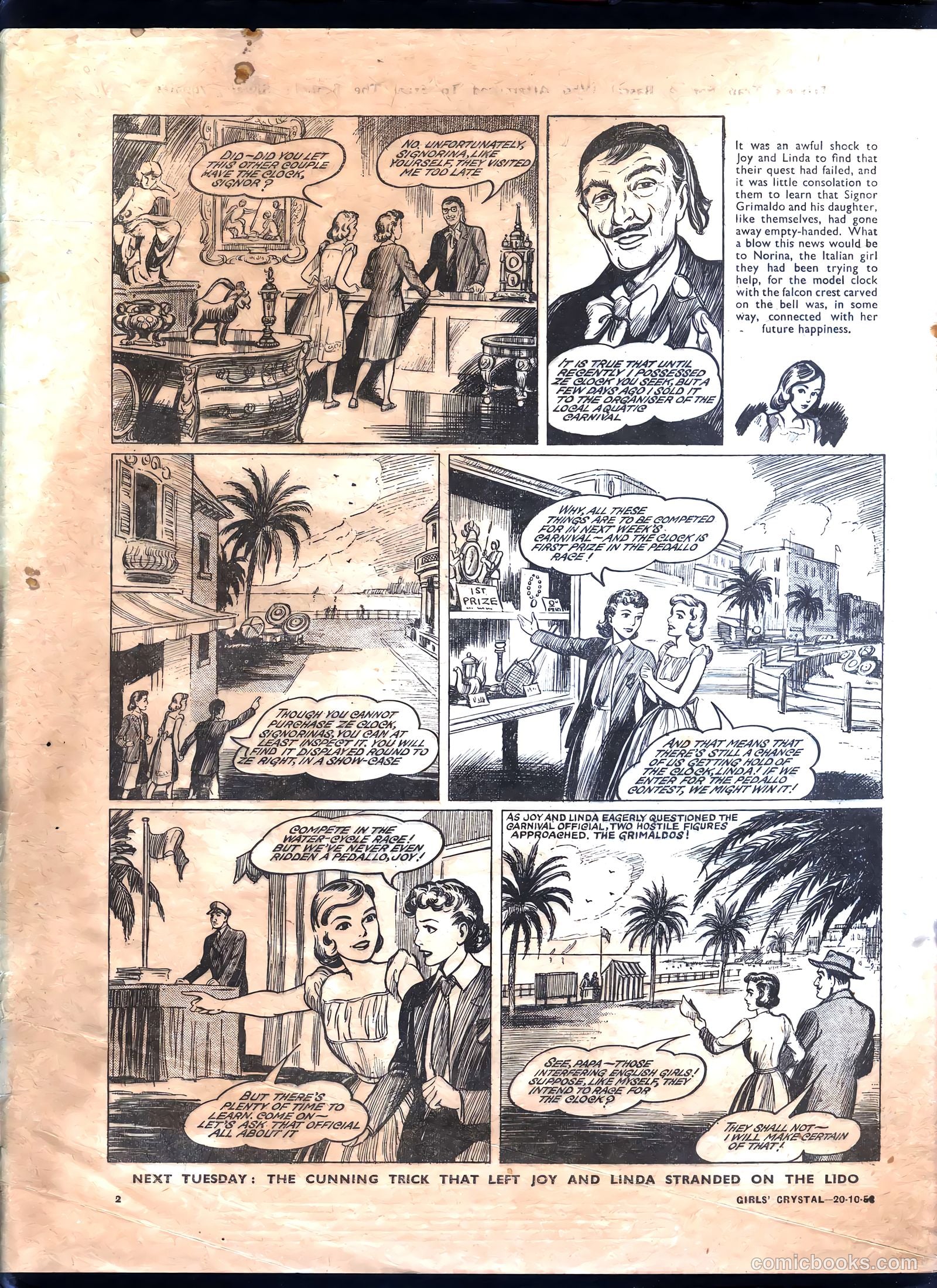 Girls' Crystal #1096 (1956) — page 2 of 24