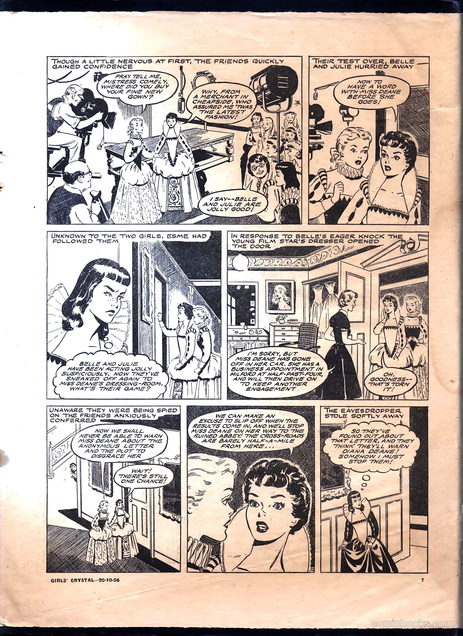 Girls' Crystal #1096 (1956) — page 7 of 24