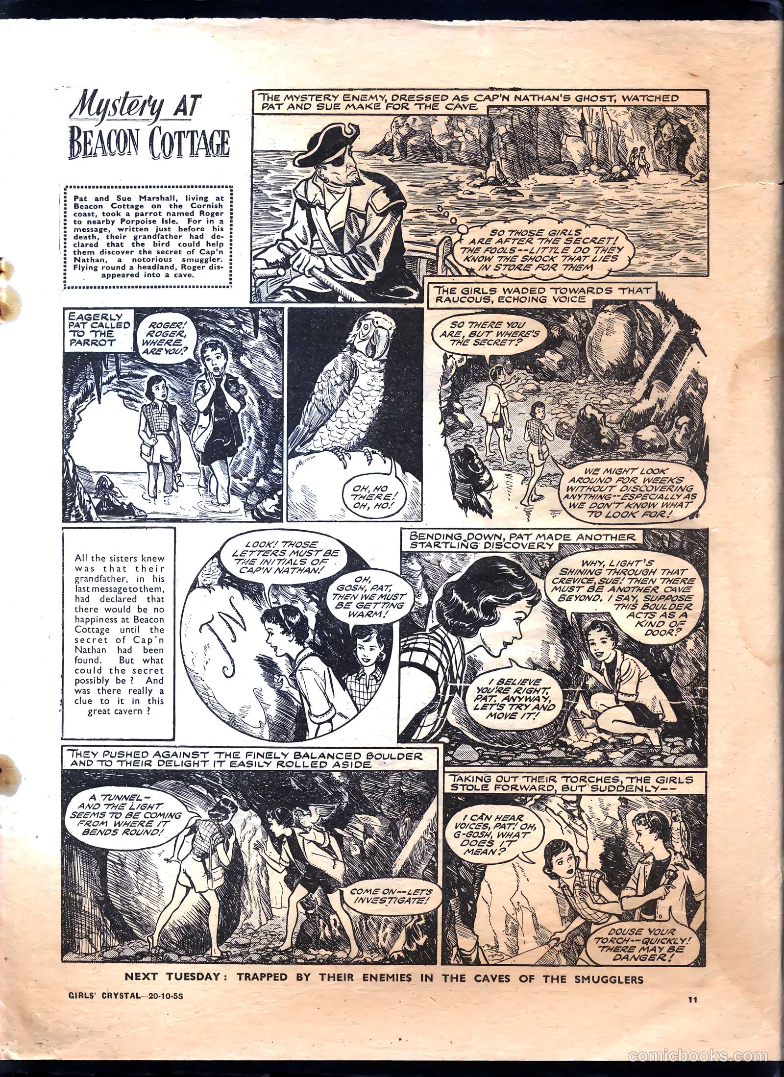 Girls' Crystal #1096 (1956) — page 11 of 24