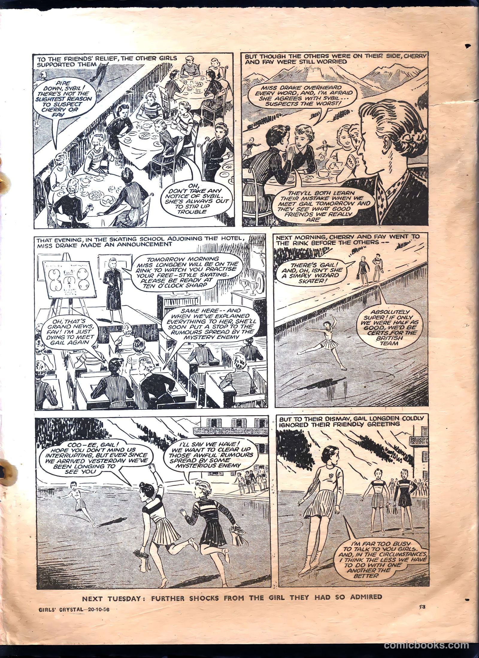 Girls' Crystal #1096 (1956) — page 13 of 24