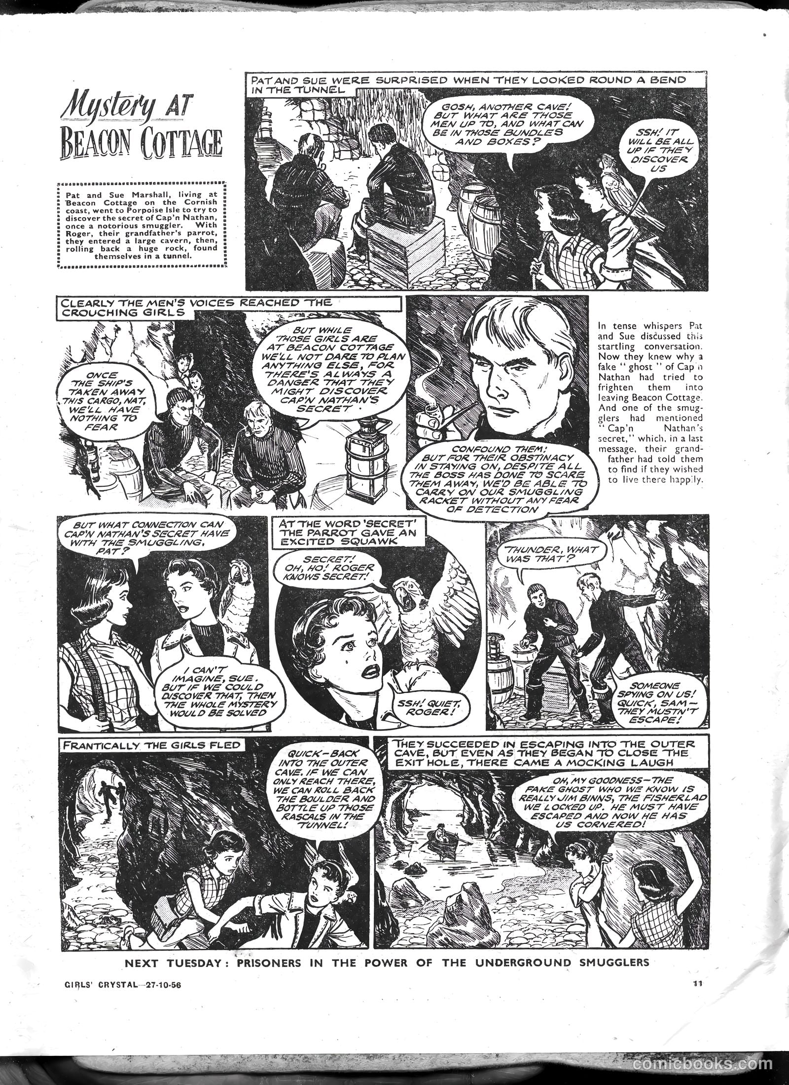 Girls' Crystal #1097 (1956) — page 11 of 24
