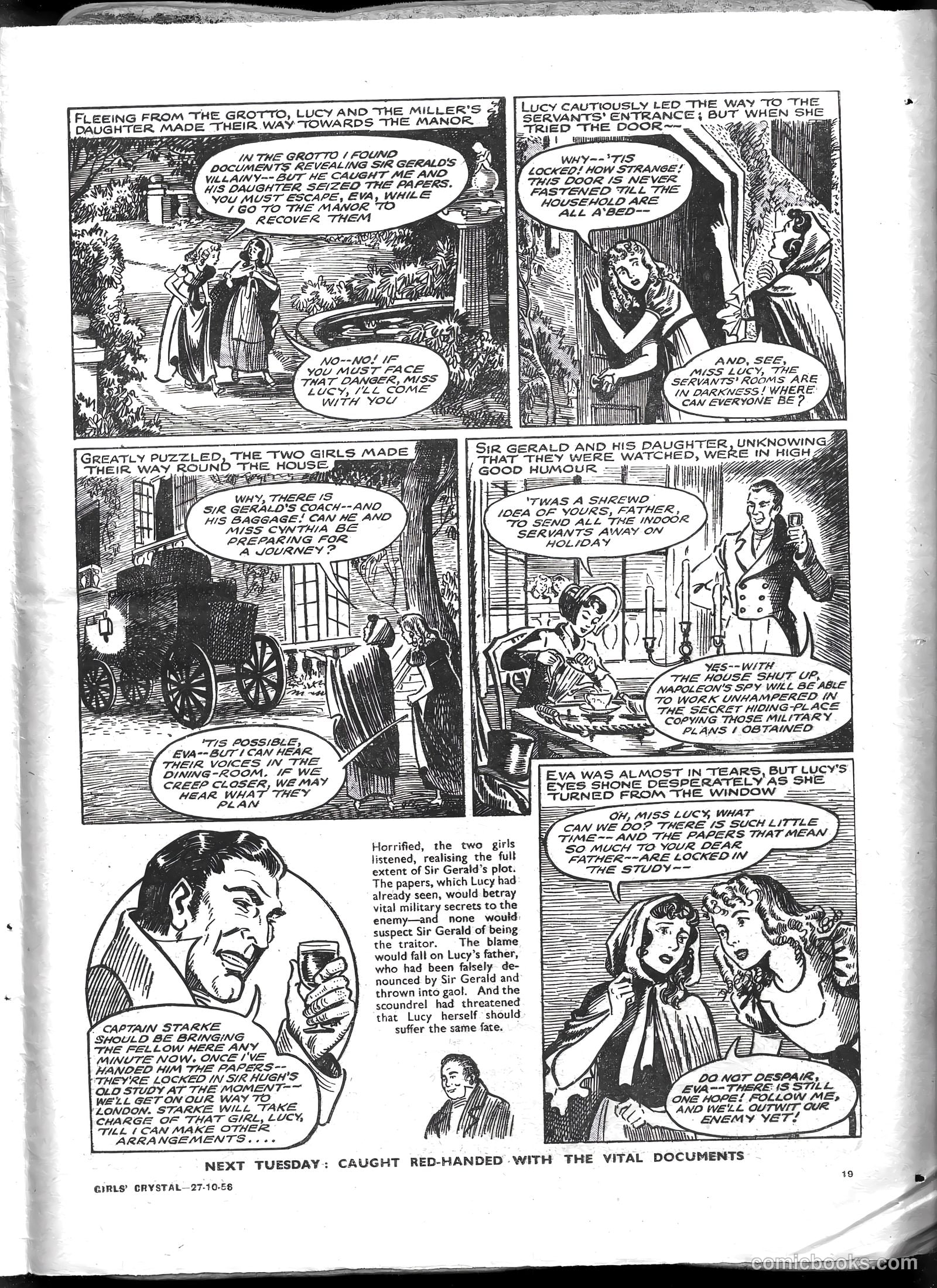 Girls' Crystal #1097 (1956) — page 19 of 24