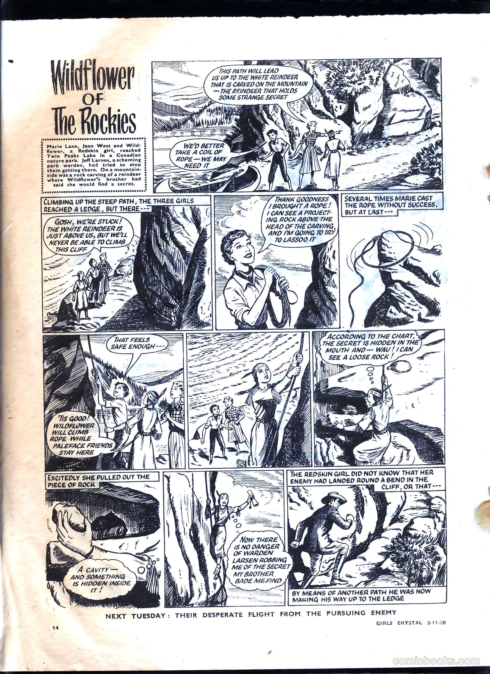 Girls' Crystal #1098 (1936) — page 14 of 24