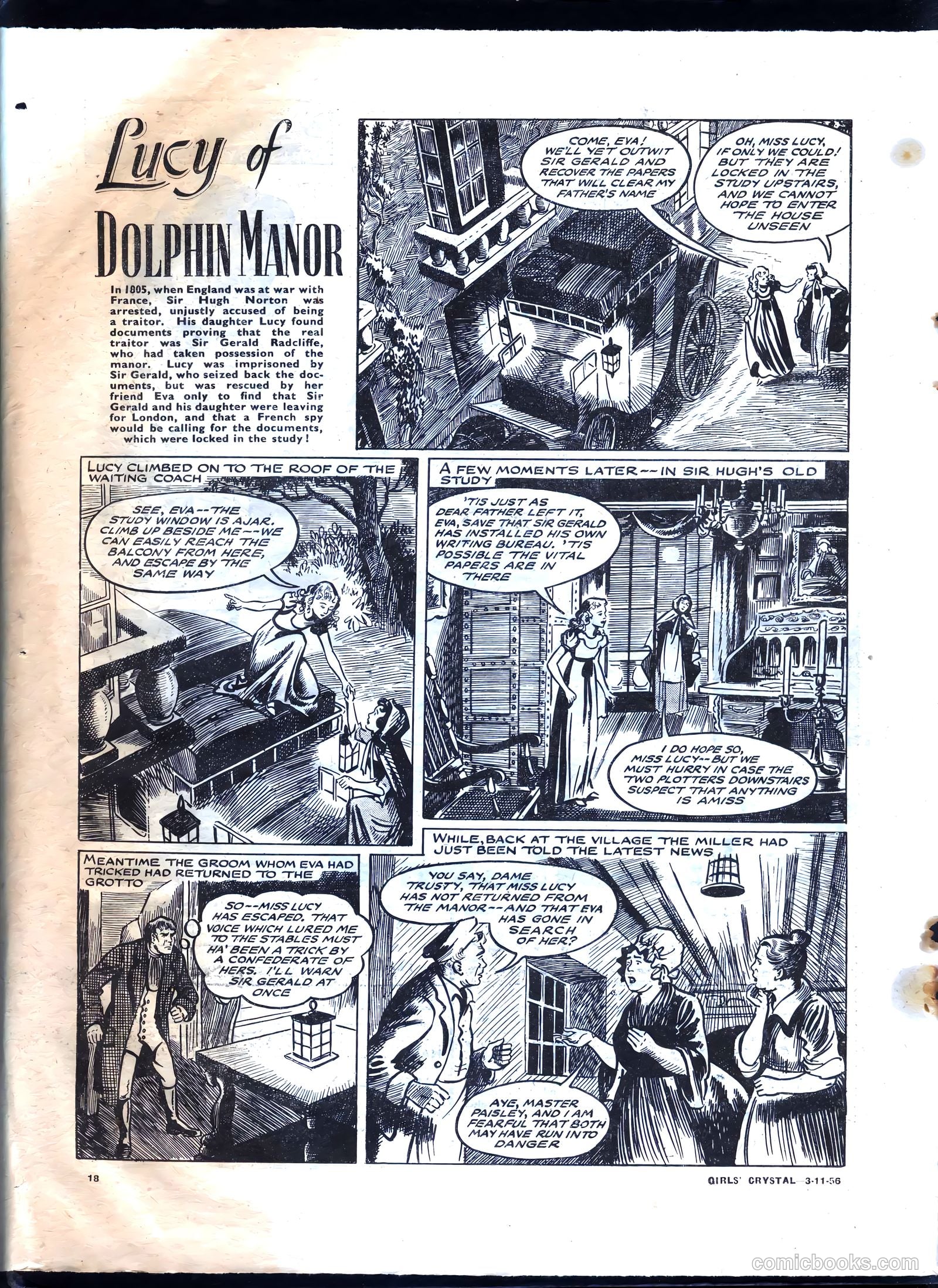 Girls' Crystal #1098 (1936) — page 18 of 24