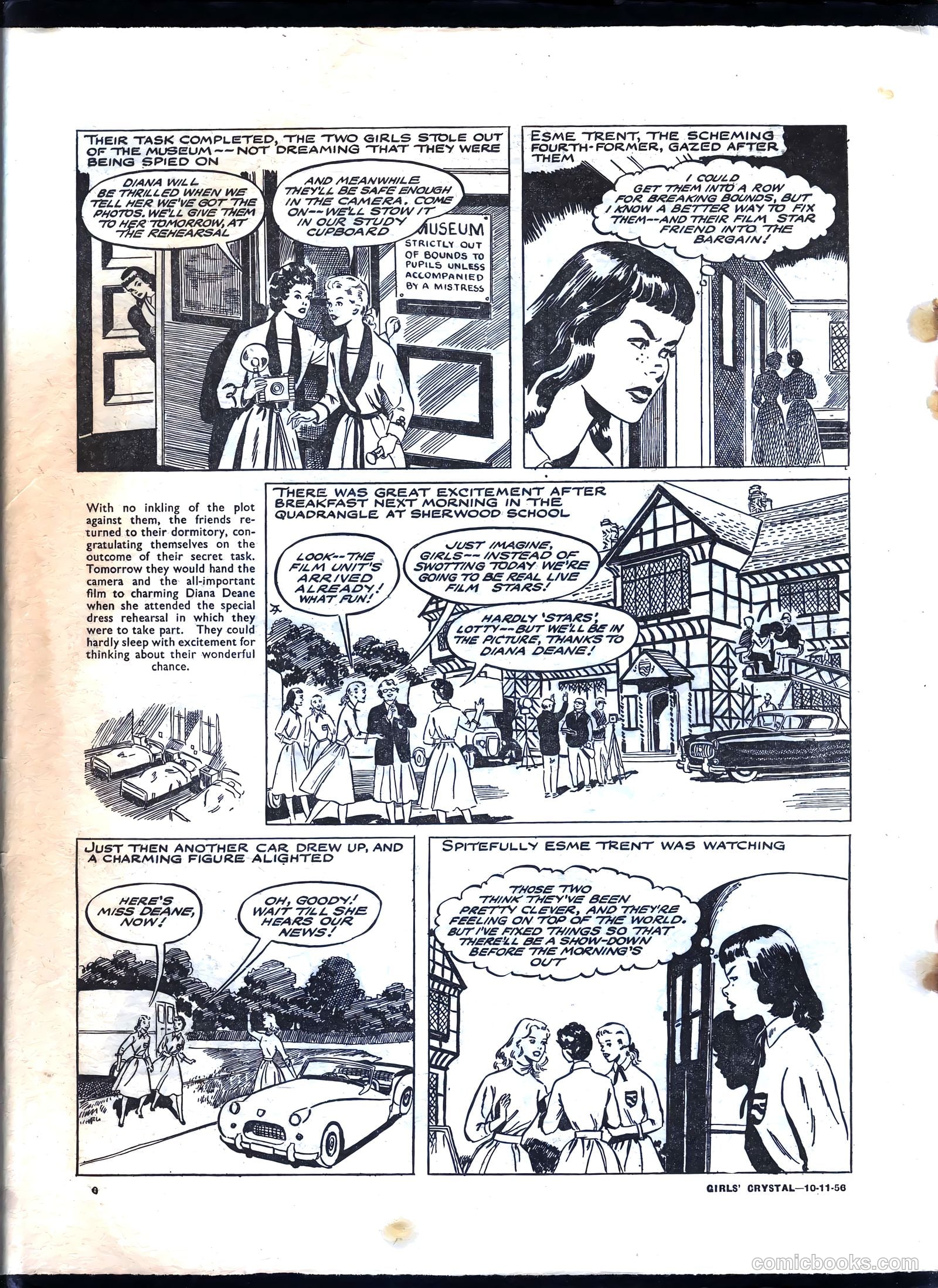 Girls' Crystal #1099 (1956) — page 6 of 24