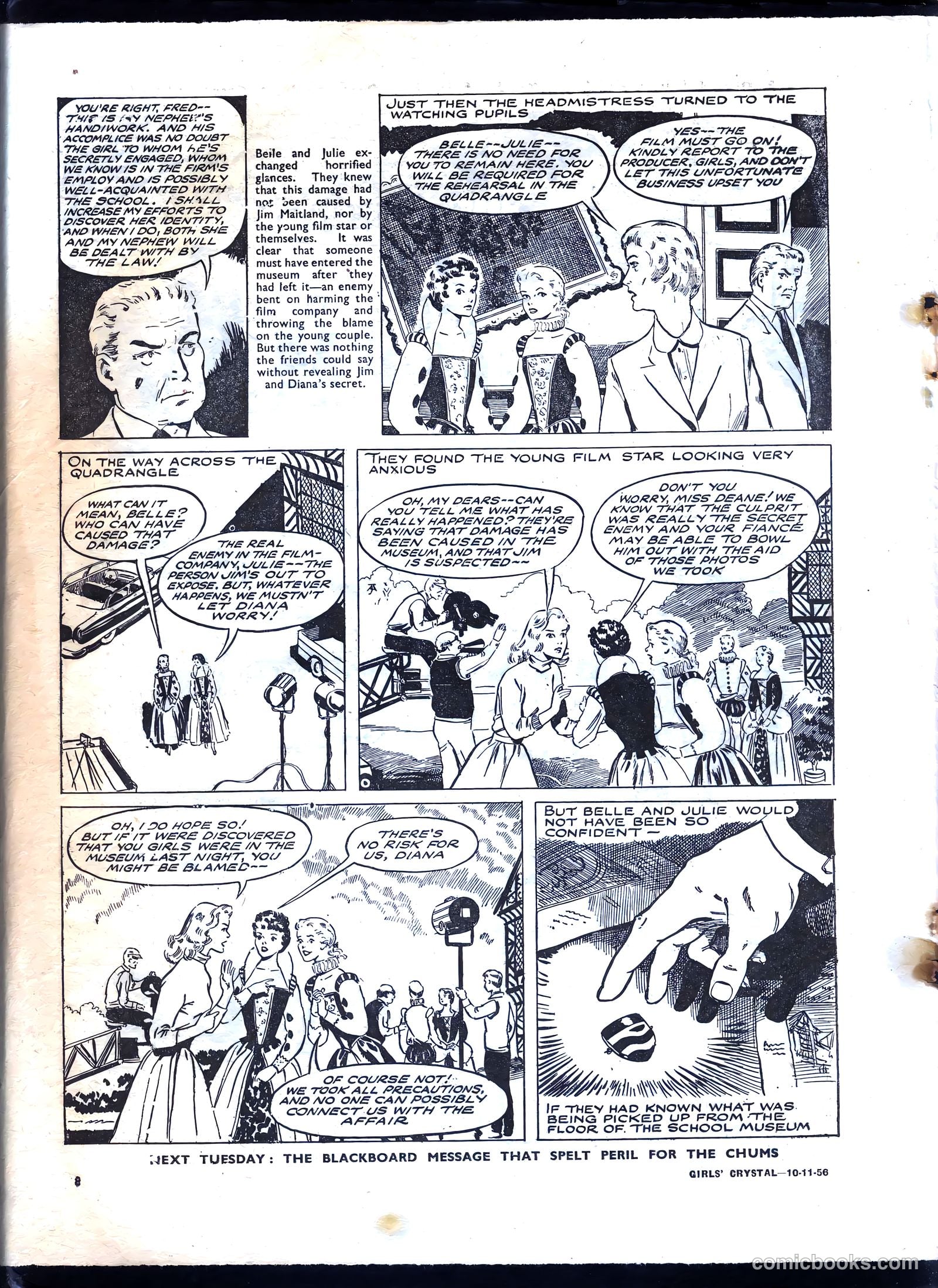Girls' Crystal #1099 (1956) — page 8 of 24