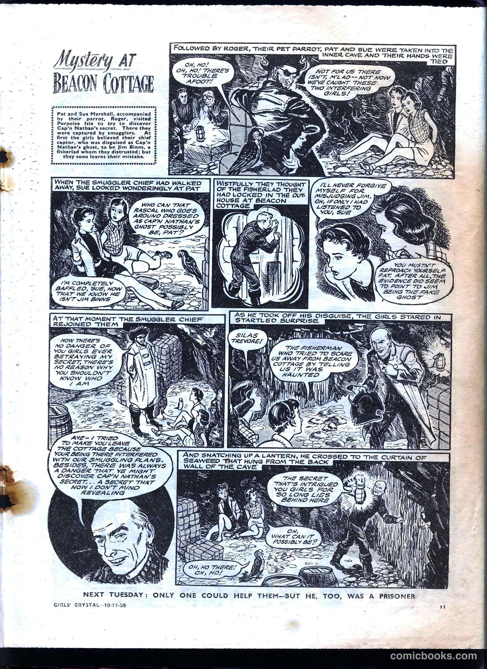 Girls' Crystal #1099 (1956) — page 11 of 24