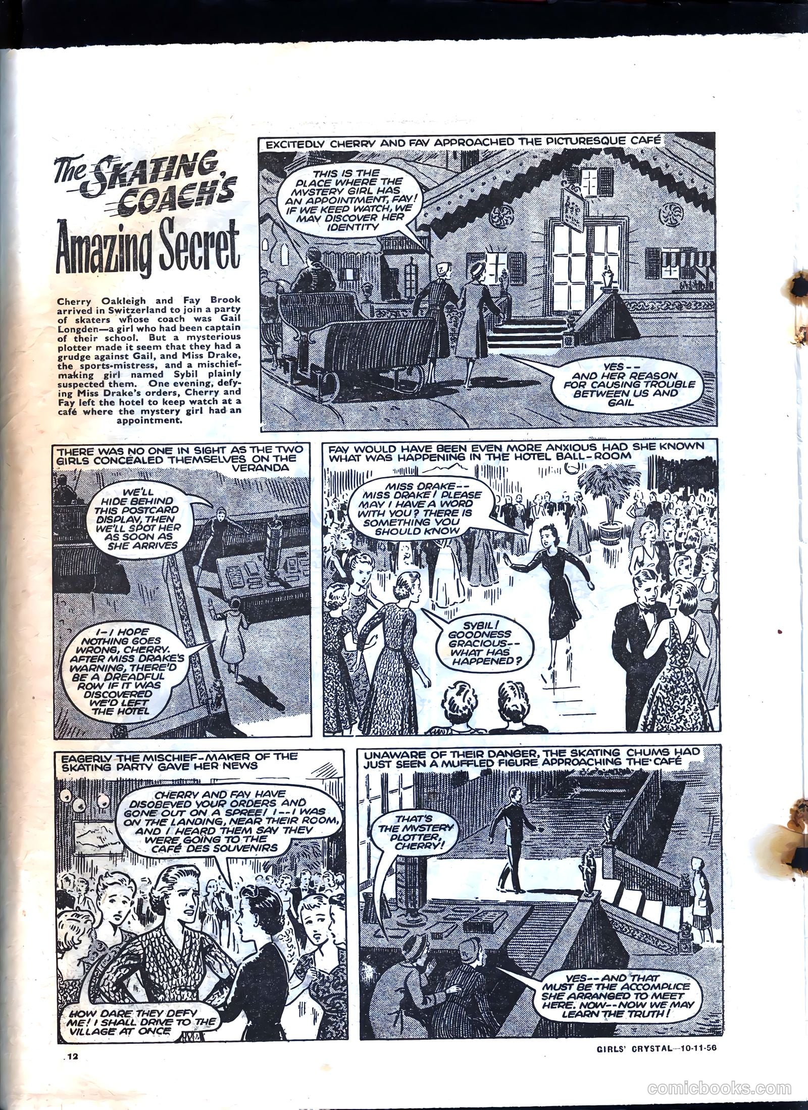 Girls' Crystal #1099 (1956) — page 12 of 24