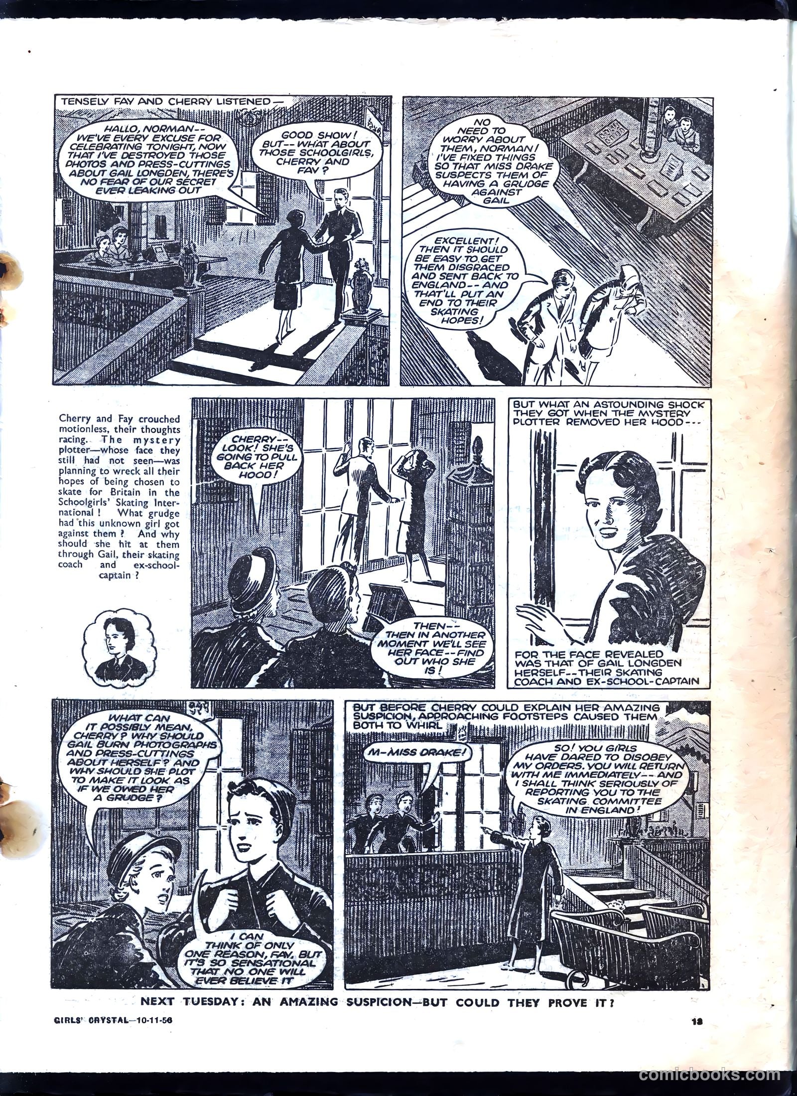 Girls' Crystal #1099 (1956) — page 13 of 24