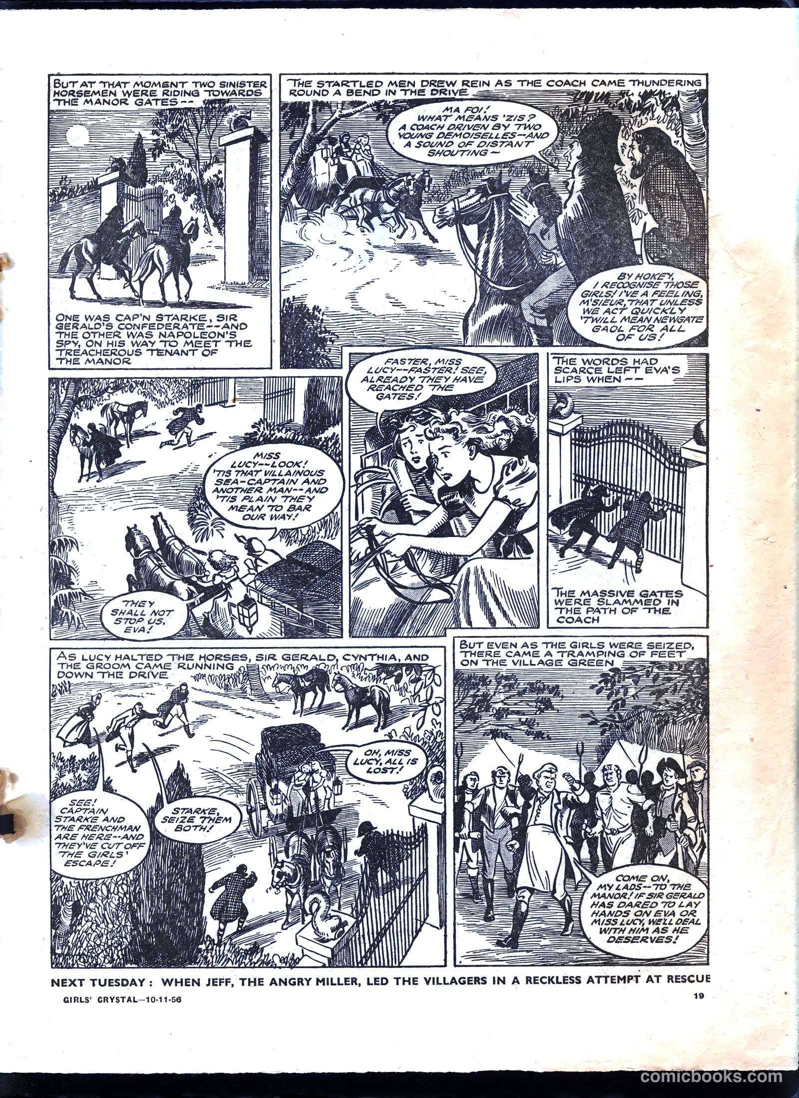 Girls' Crystal #1099 (1956) — page 19 of 24