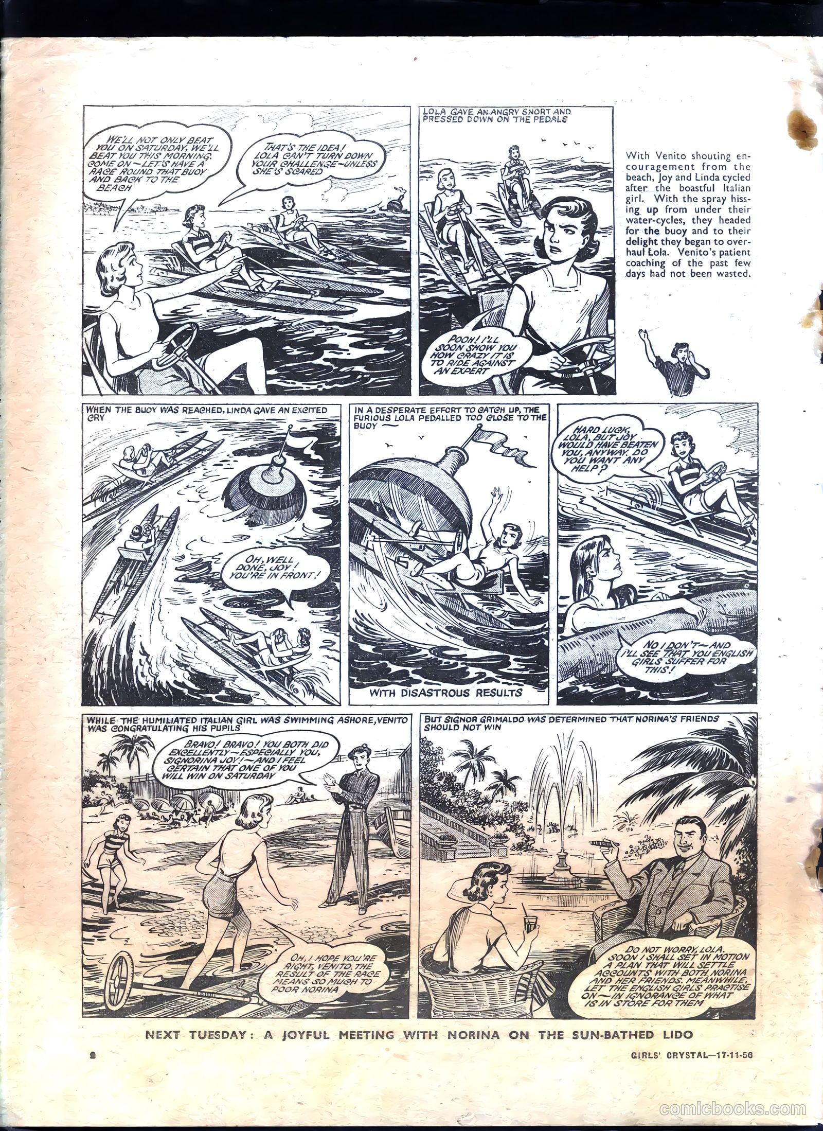 Girls' Crystal #1100 (1956) — page 2 of 24