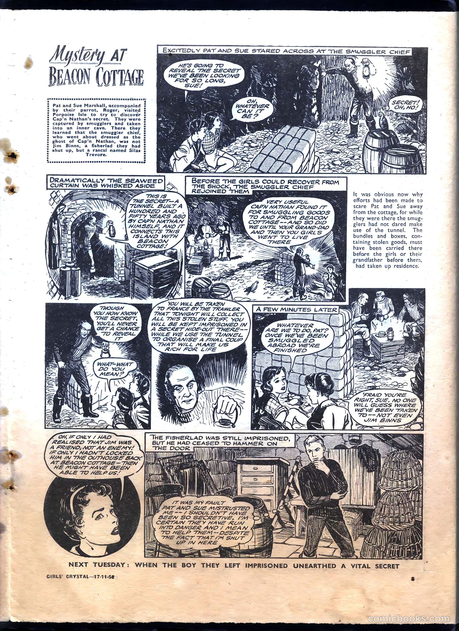 Girls' Crystal #1100 (1956) — page 5 of 24