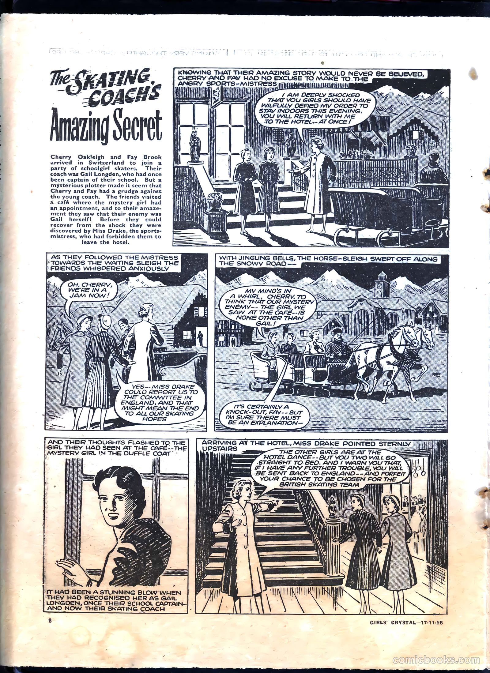 Girls' Crystal #1100 (1956) — page 6 of 24