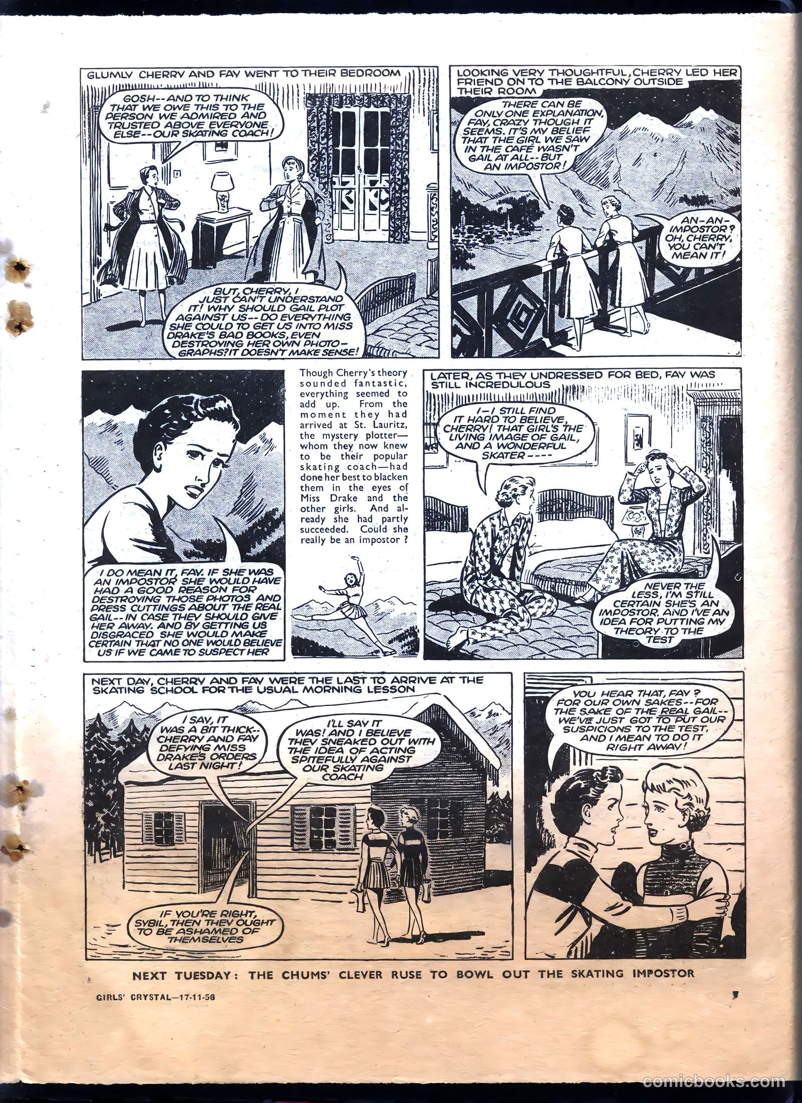 Girls' Crystal #1100 (1956) — page 7 of 24