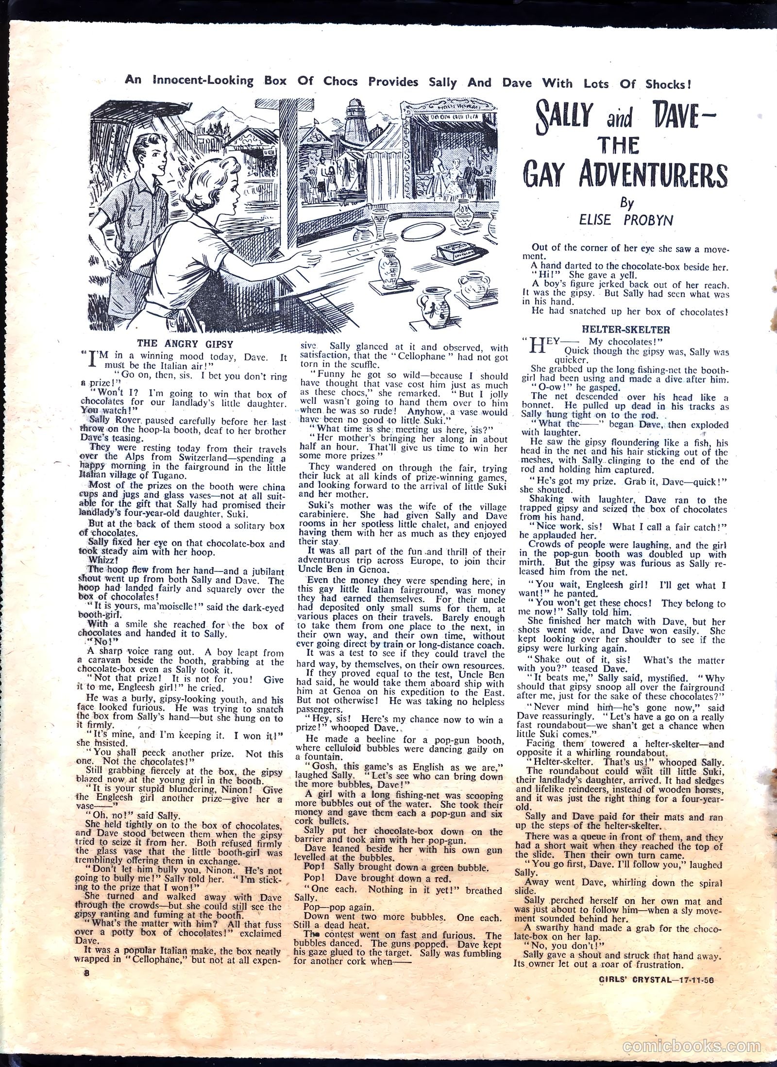 Girls' Crystal #1100 (1956) — page 8 of 24