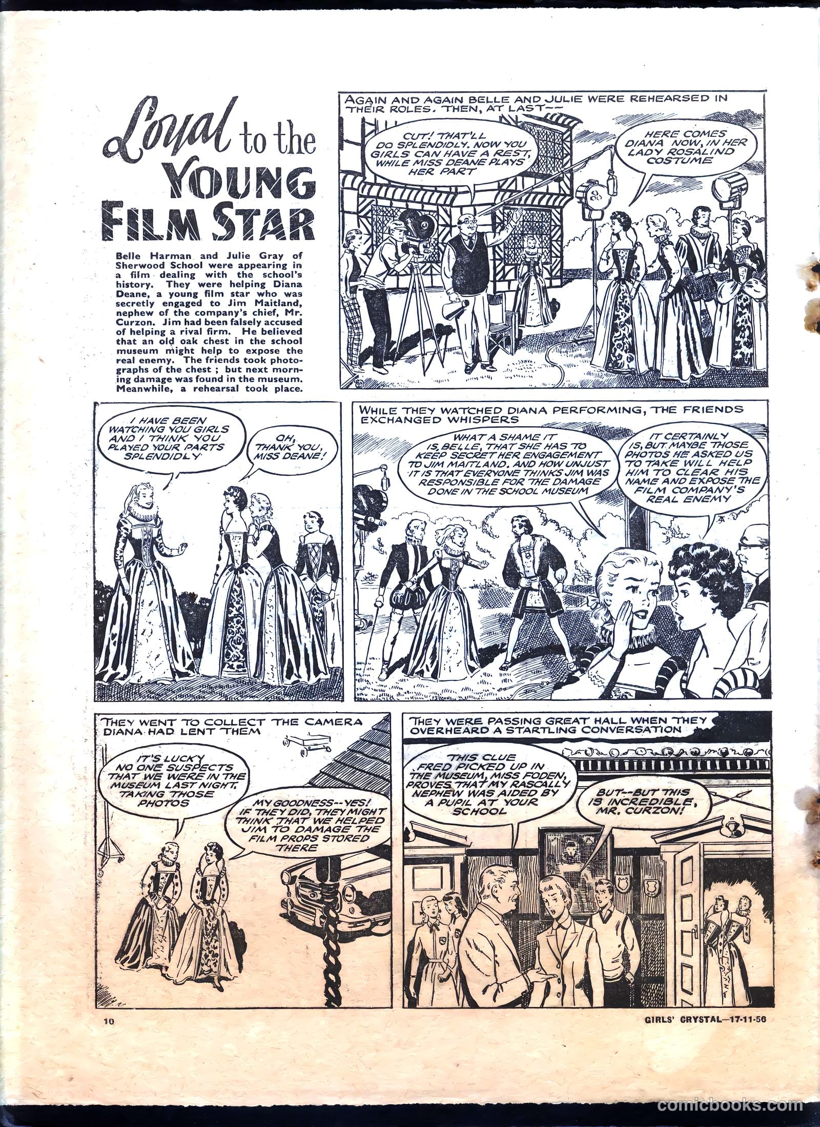 Girls' Crystal #1100 (1956) — page 10 of 24
