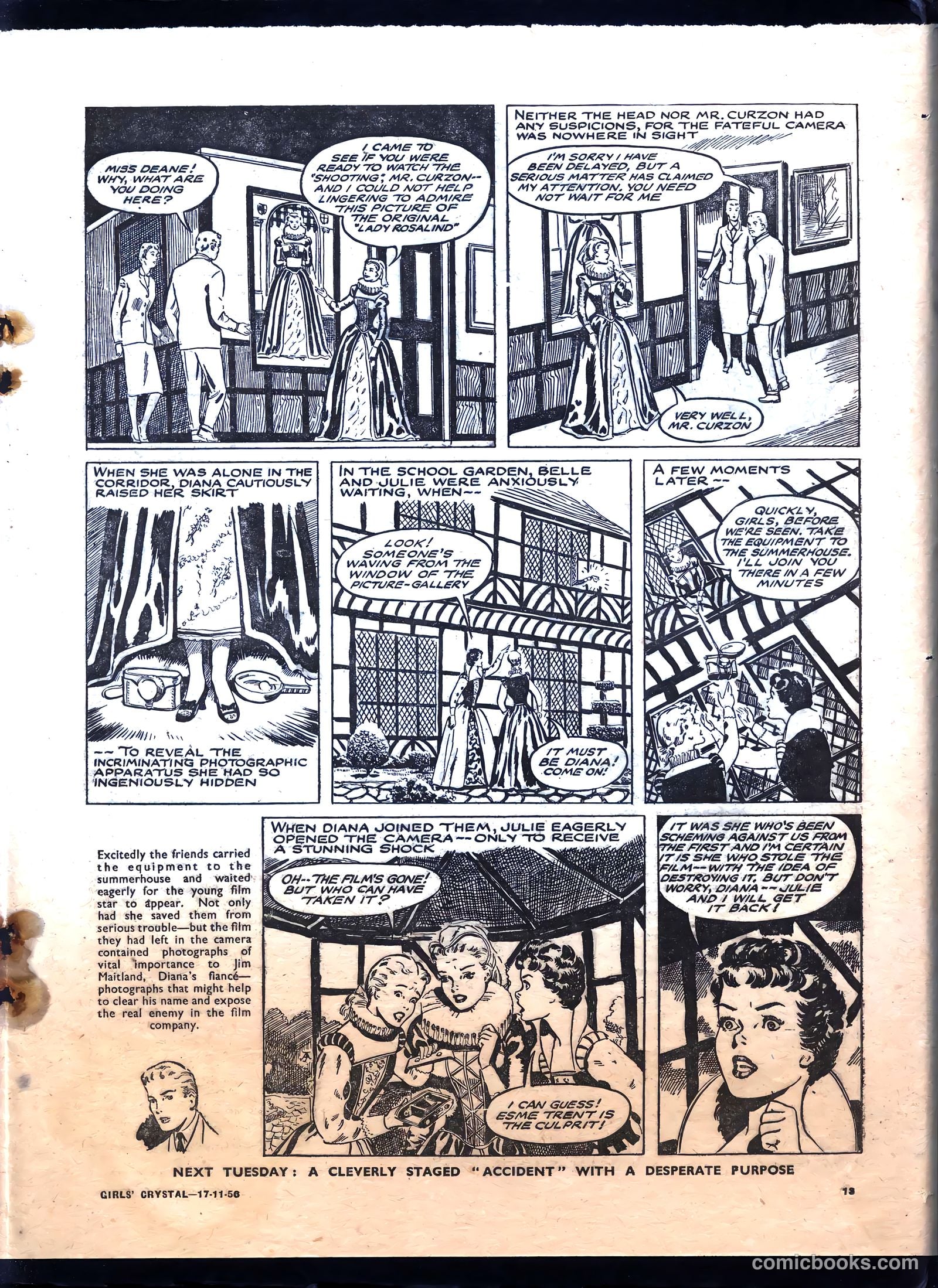 Girls' Crystal #1100 (1956) — page 13 of 24