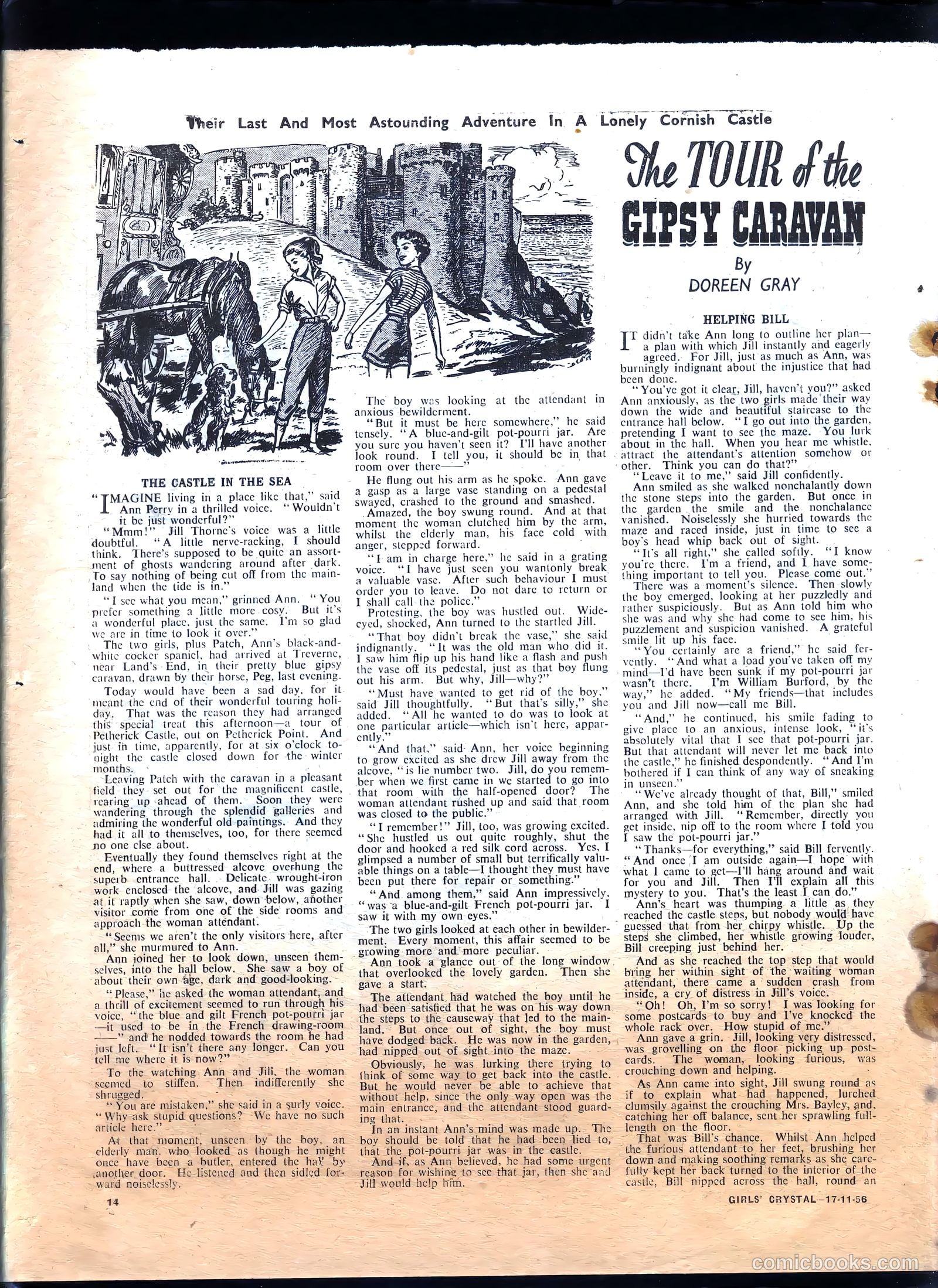 Girls' Crystal #1100 (1956) — page 14 of 24
