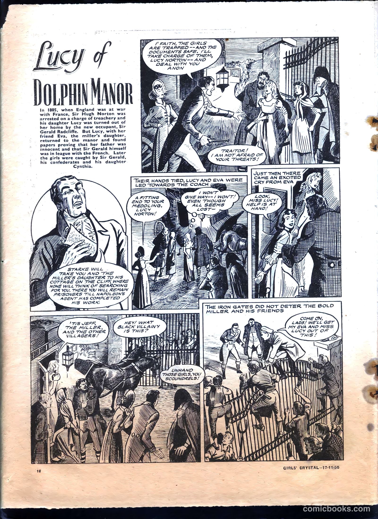 Girls' Crystal #1100 (1956) — page 16 of 24