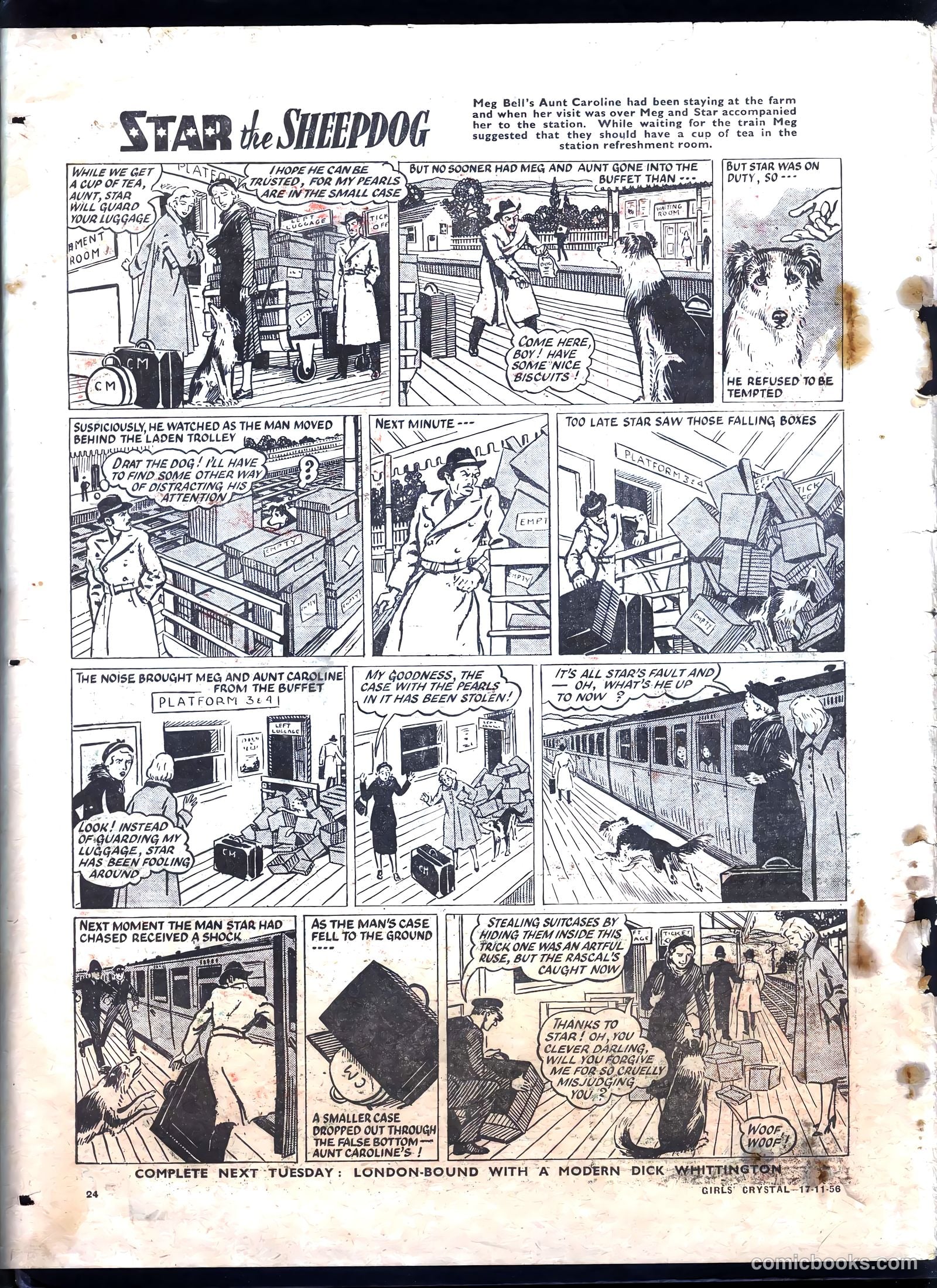 Girls' Crystal #1100 (1956) — page 24 of 24