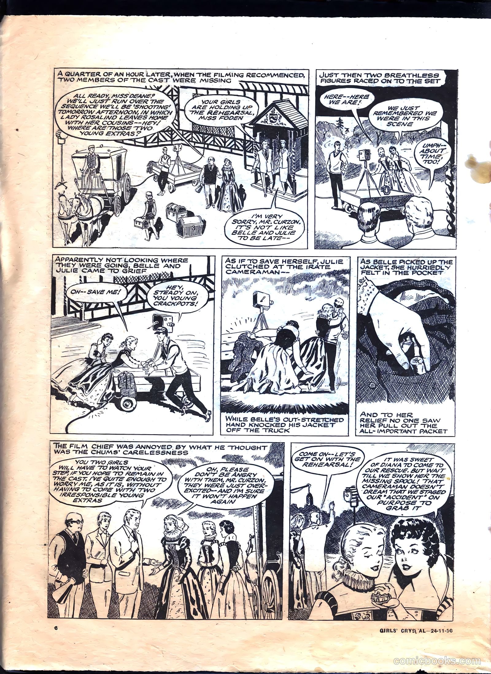 Girls' Crystal #1101 (1956) — page 6 of 24