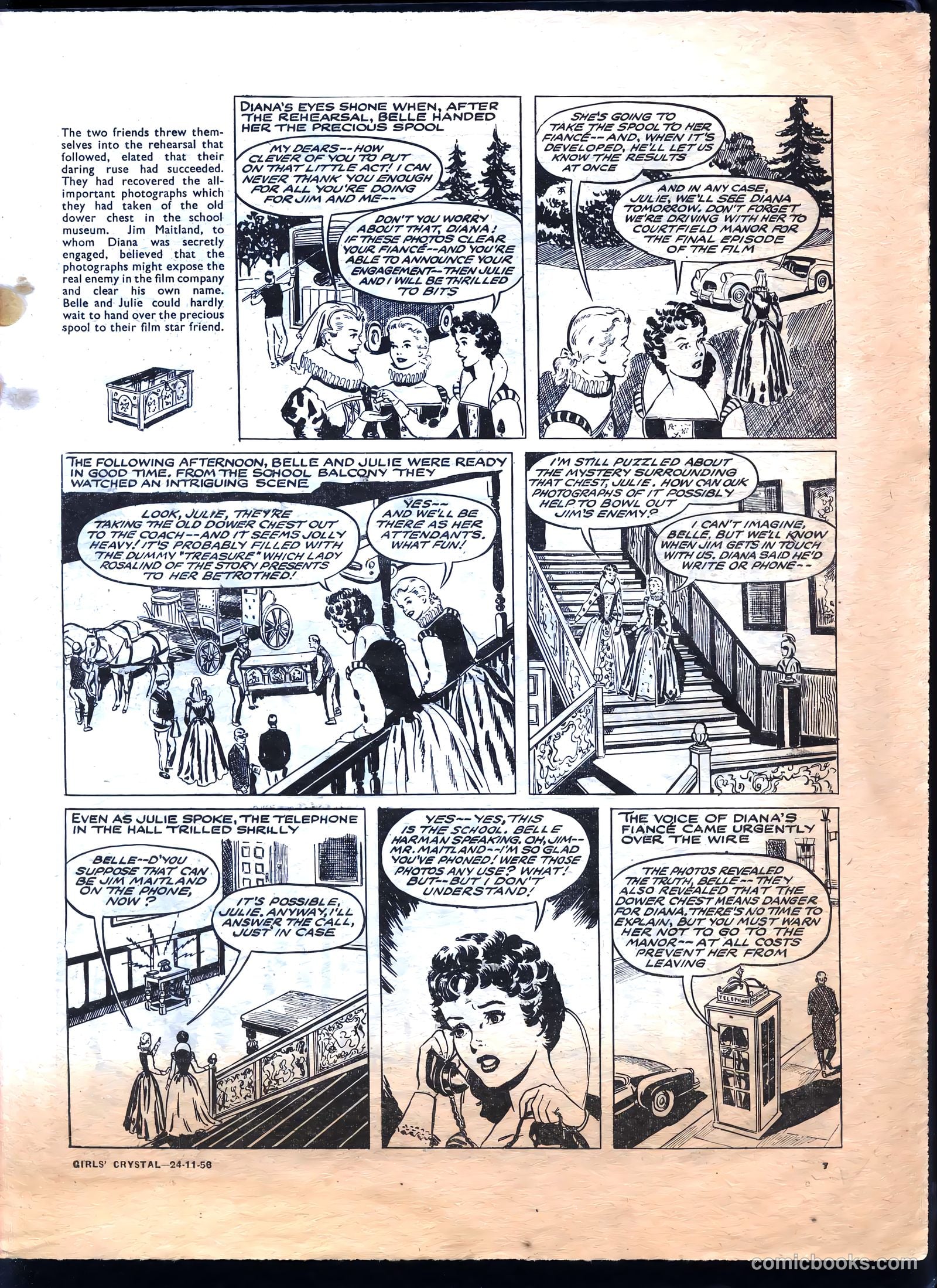 Girls' Crystal #1101 (1956) — page 7 of 24