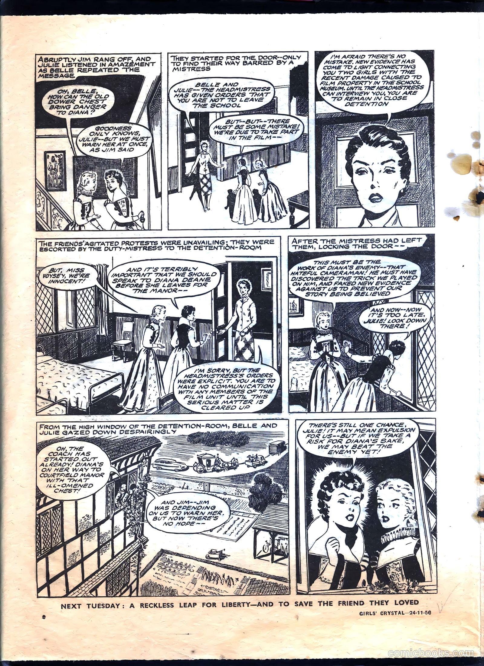 Girls' Crystal #1101 (1956) — page 8 of 24